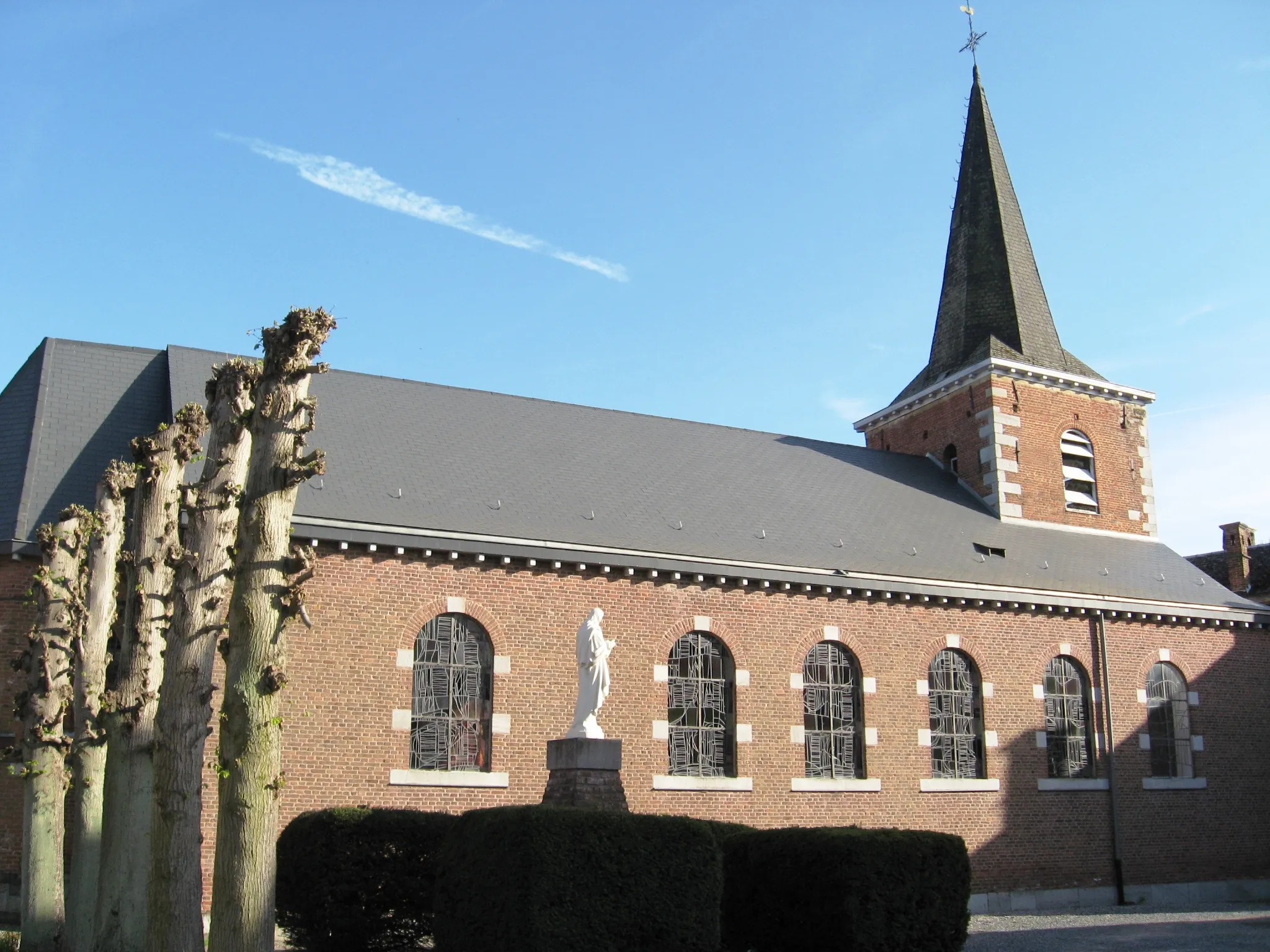 Photo showing: Church of Saint Lambert in Berloz, Liège, Belgium