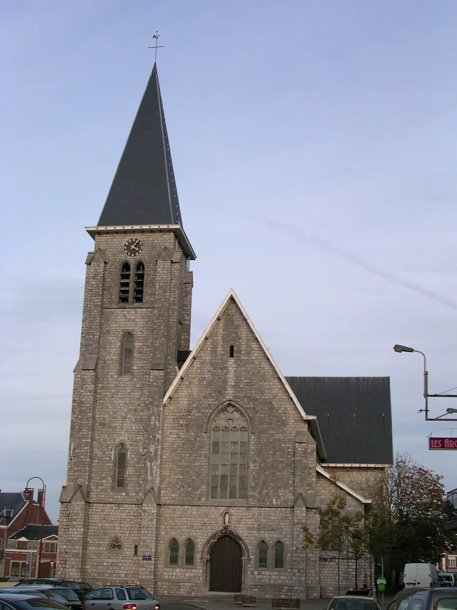 Photo showing: Blegny bei Lüttich, Kirche S. Gertrude