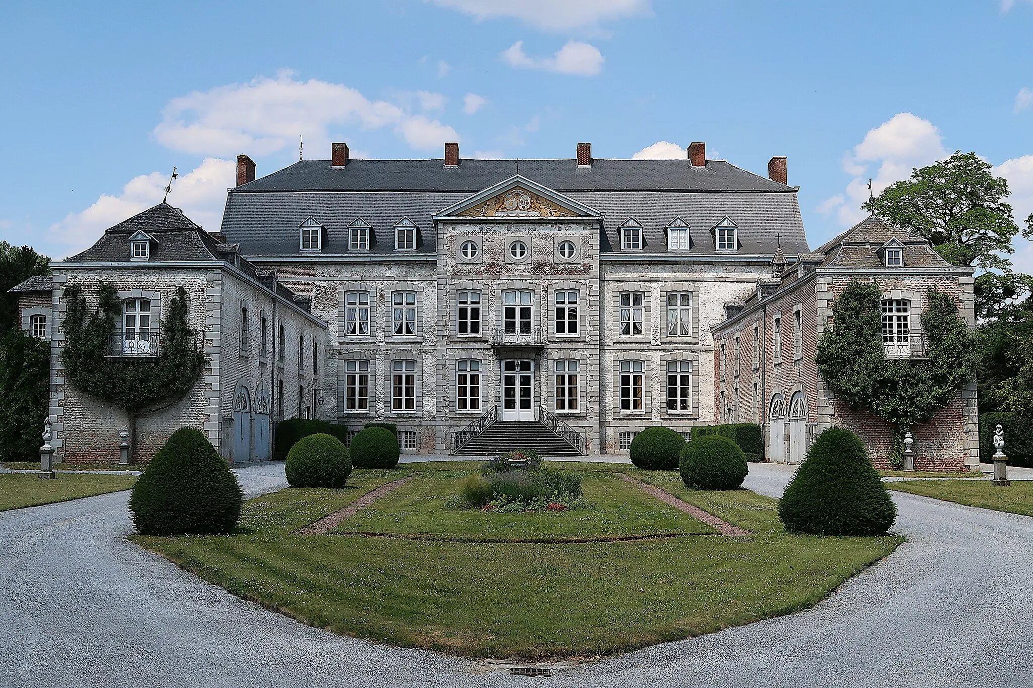 Photo showing: Waleffe Castle in Les Waleffes (Faimes) België; 1706