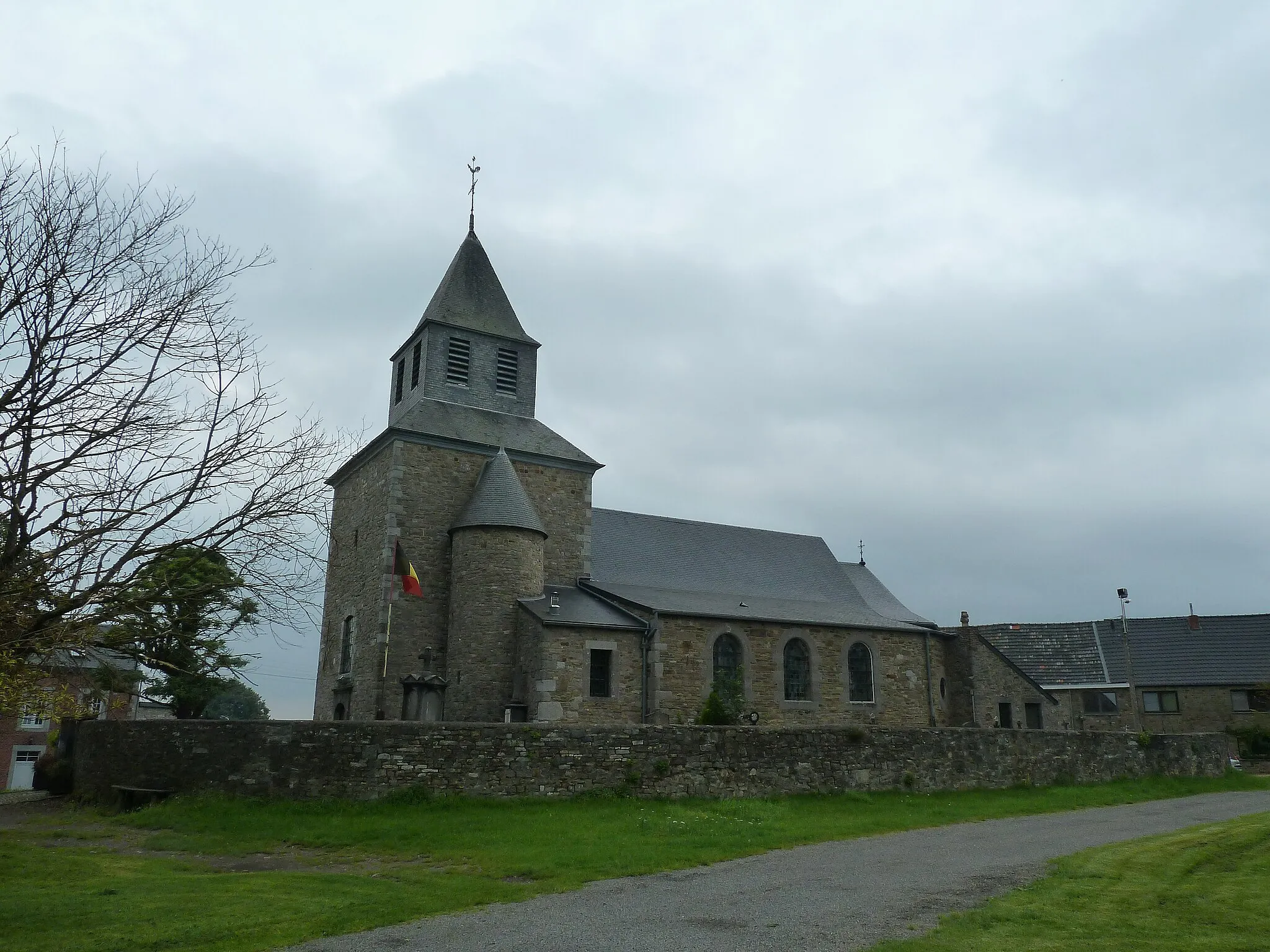 Photo showing: Church of Sainte-Catherine, Forêt, Trooz, Belgium
