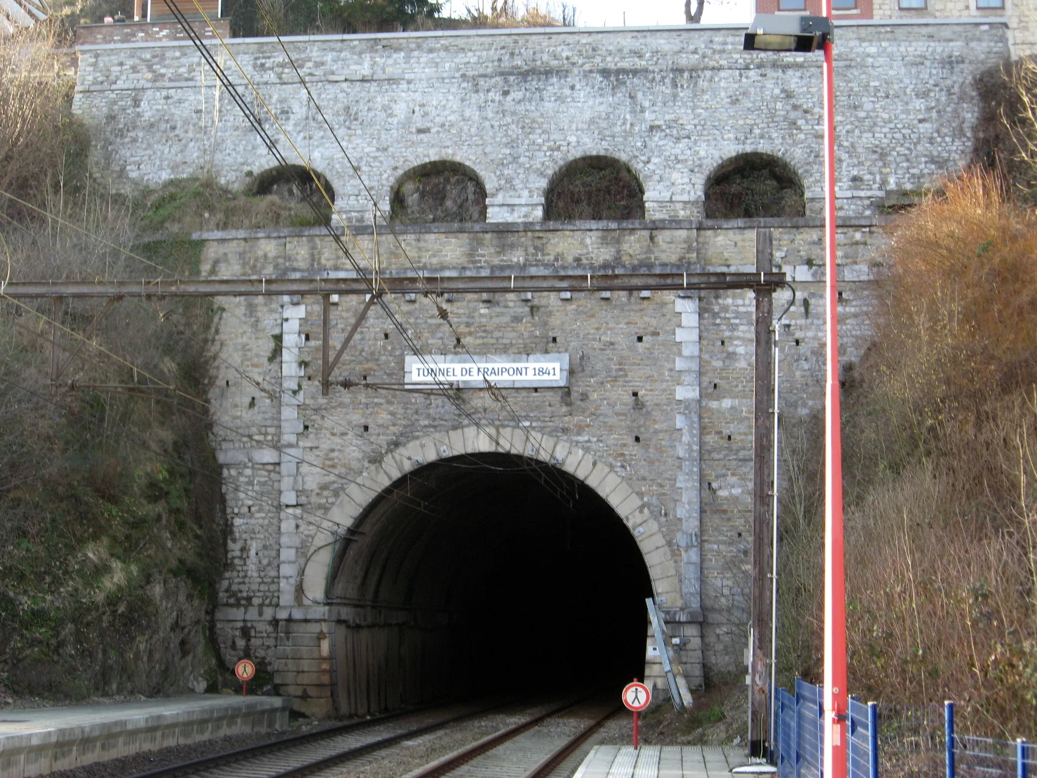 Photo showing: Rail tunnel of Fraipont, Trooz, Liège, Belgium