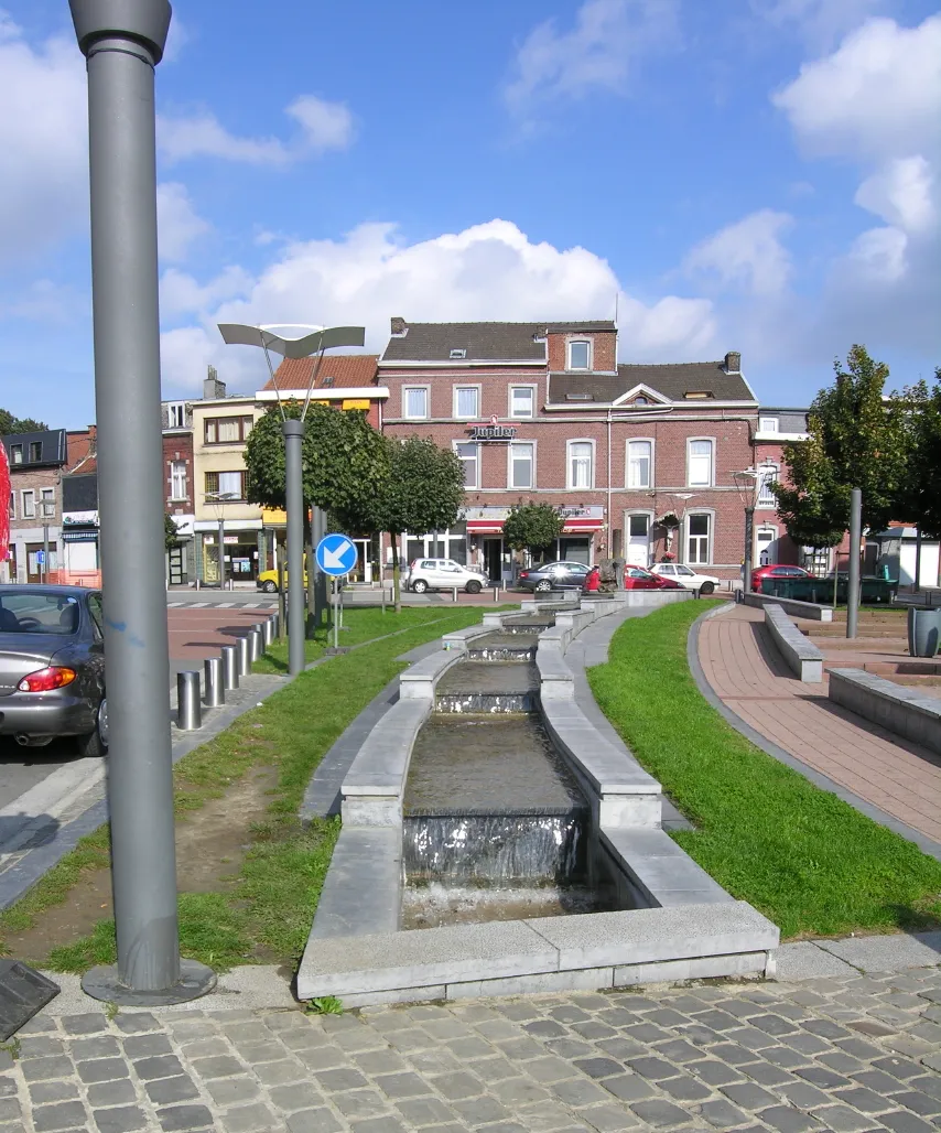 Photo showing: The river Lègia at Ans Belgium