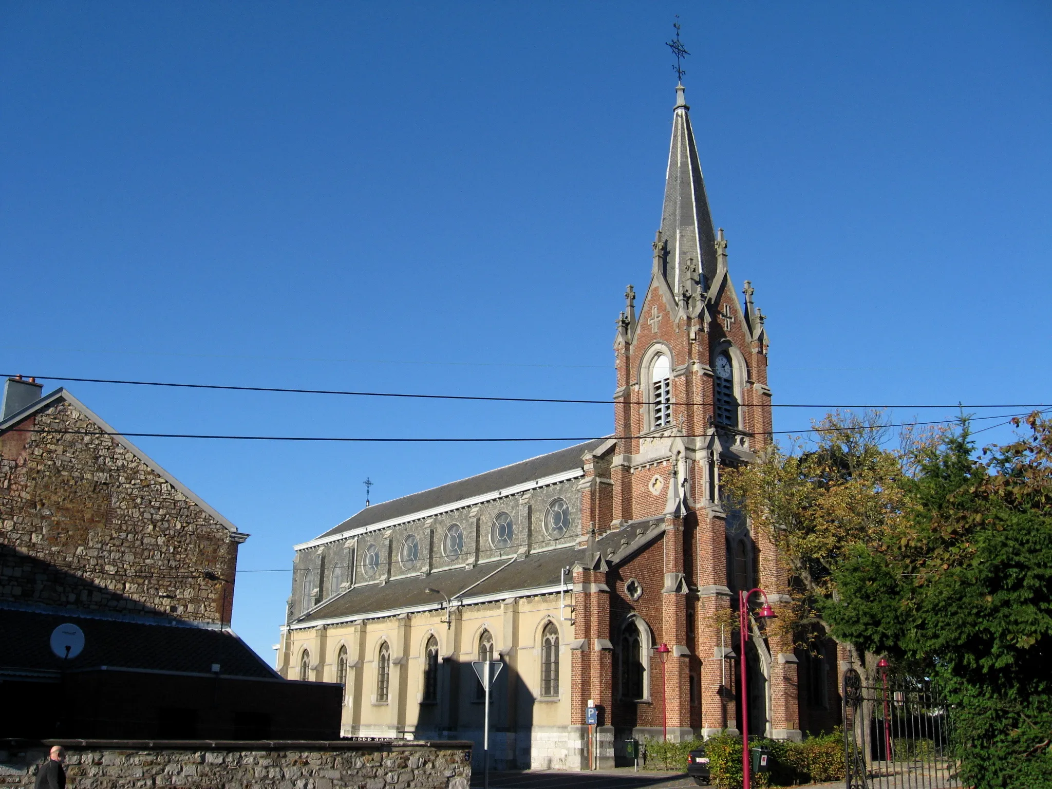 Photo showing: Church of Saint Hubert in Heusy, Verviers, Liège, Belgium