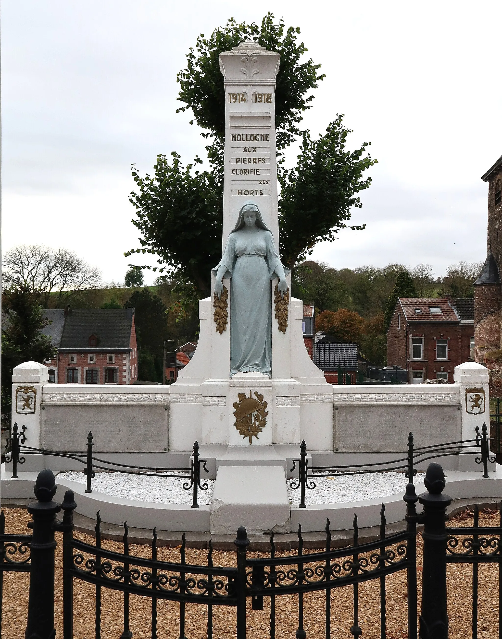 Photo showing: Monument voor de doden van de Eerste Wereldoorlog in Hollogne-aux-Pierres (Grâce-Hollogne)