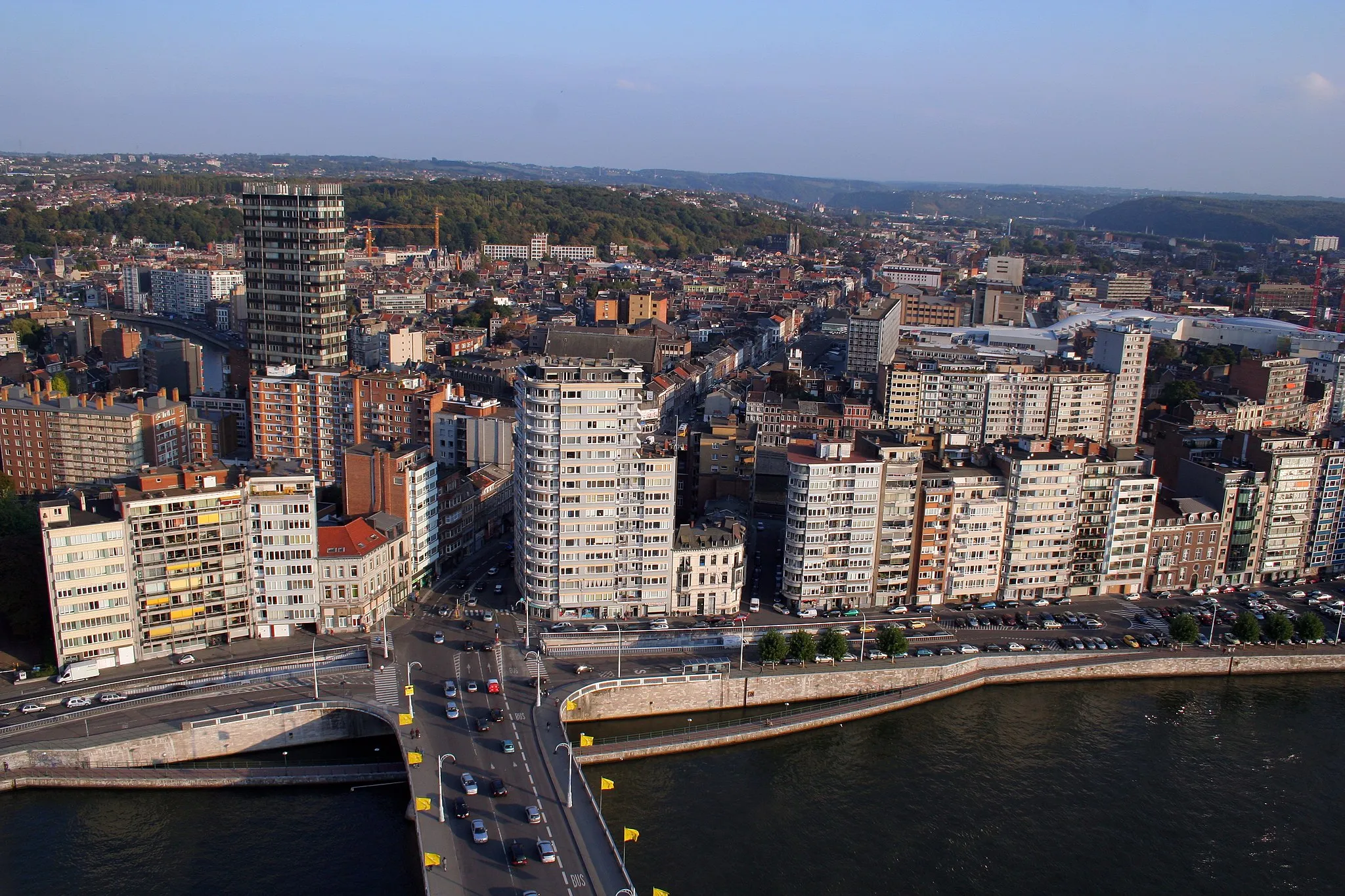 Photo showing: Views of Liège, Belgium.