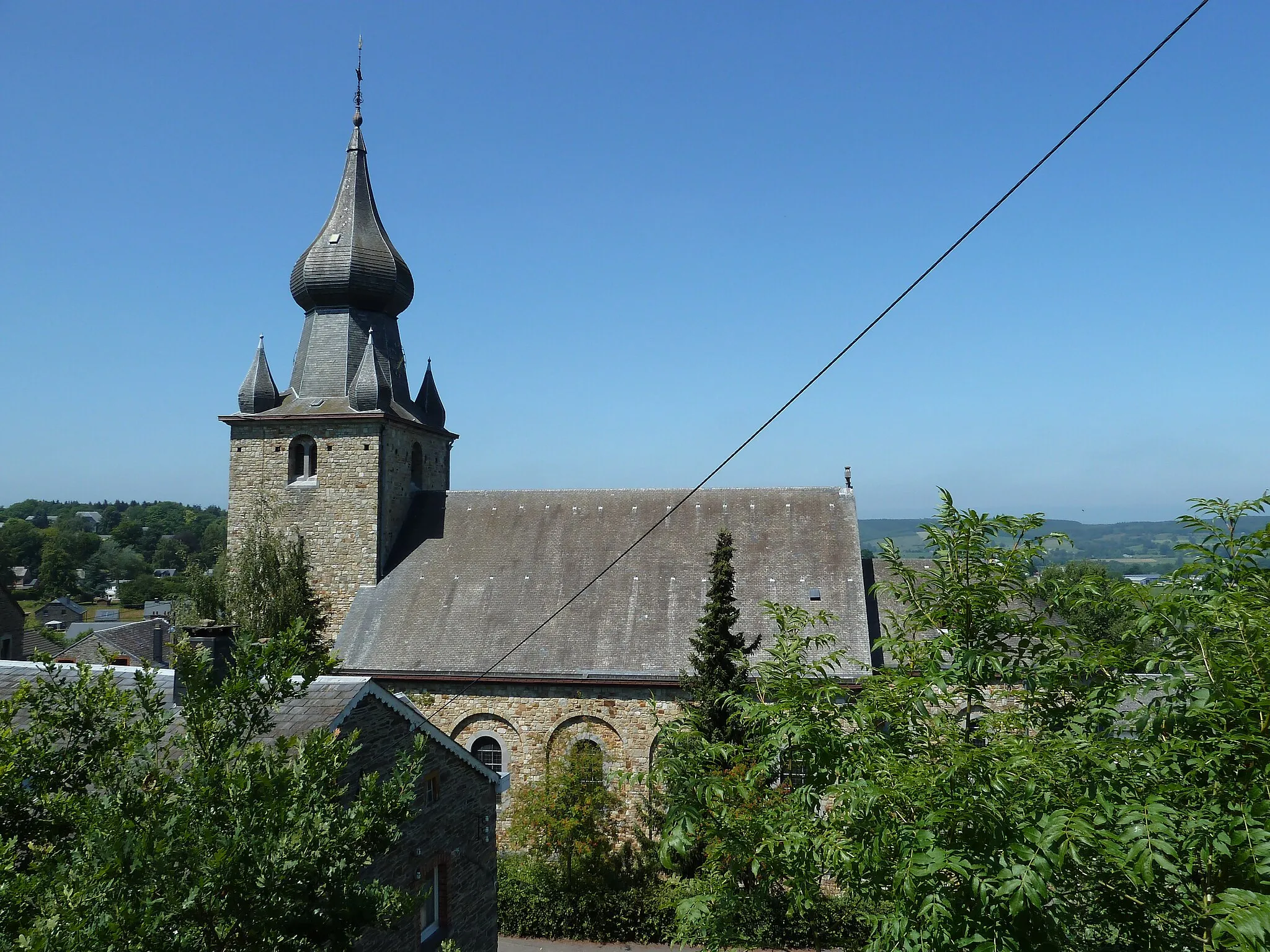 Photo showing: l'église Saint-André, Lierneux, Belgique