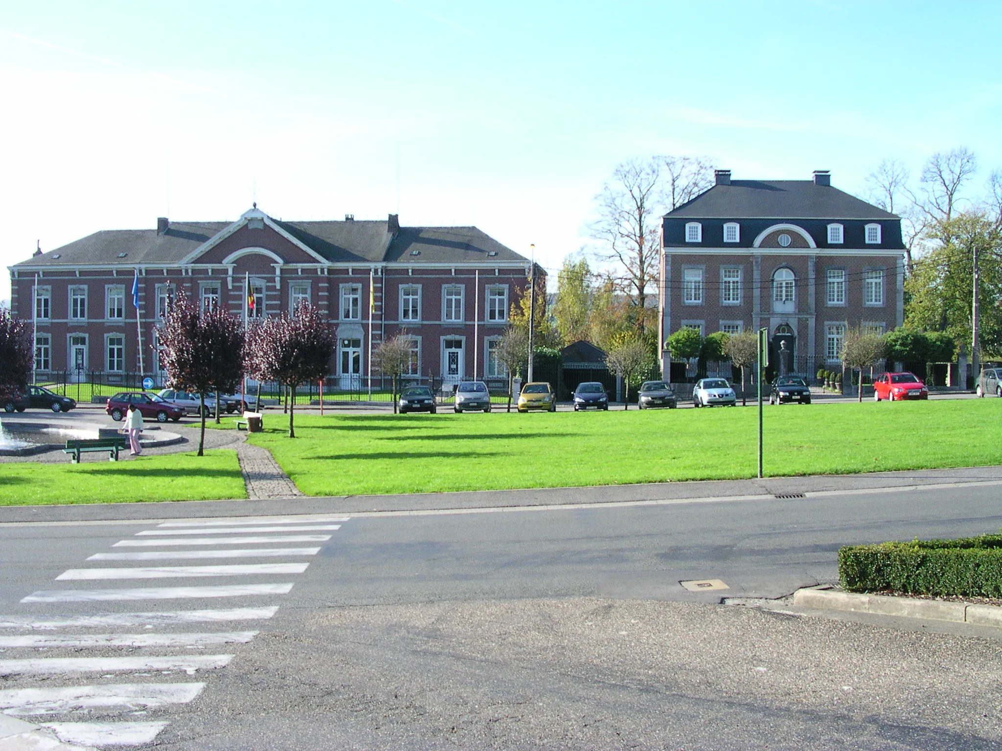 Photo showing: two buildings in Montzen