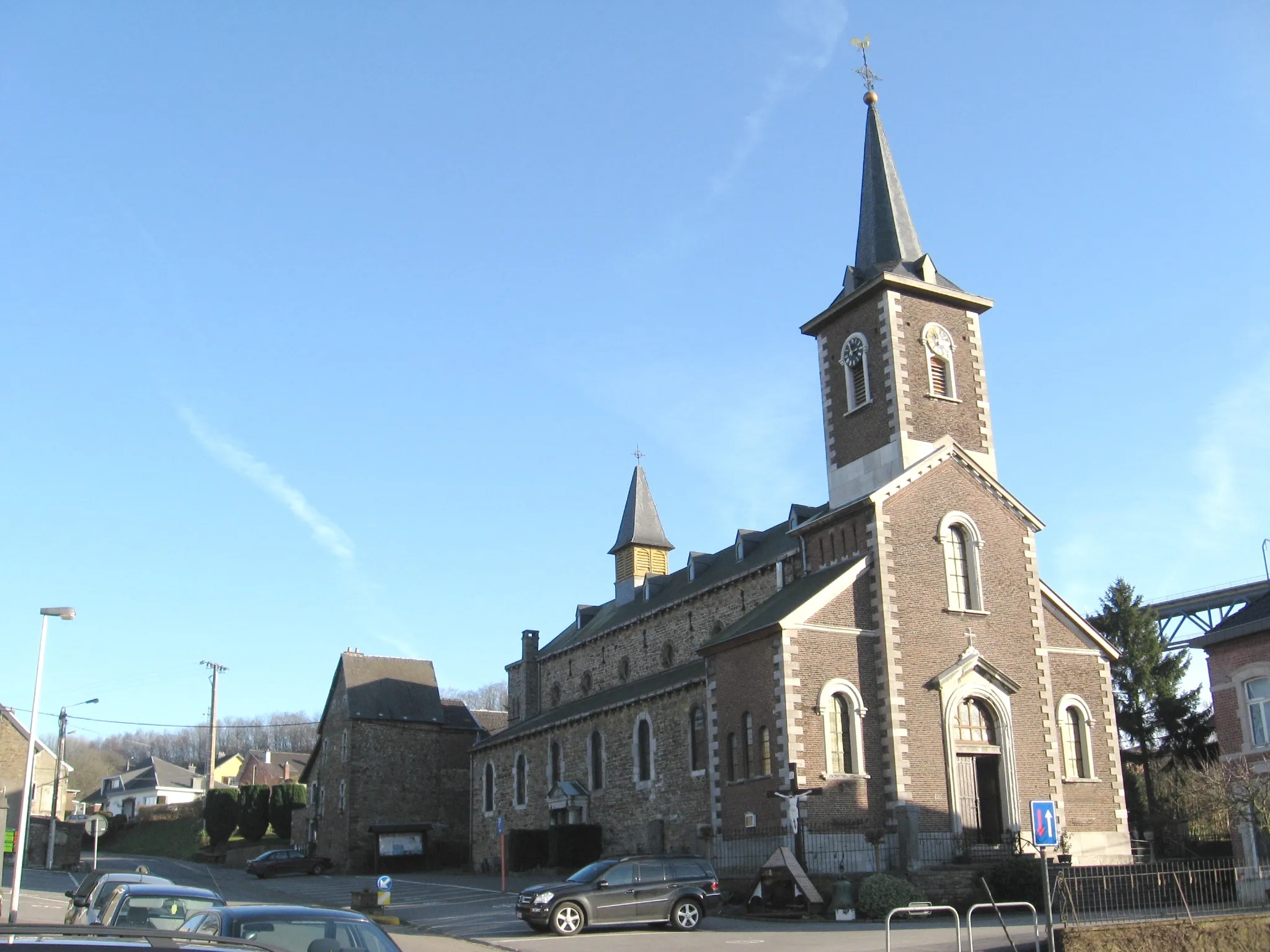 Photo showing: Church of Saint Remigius in Moresnet, Plombières, Liège, Belgium