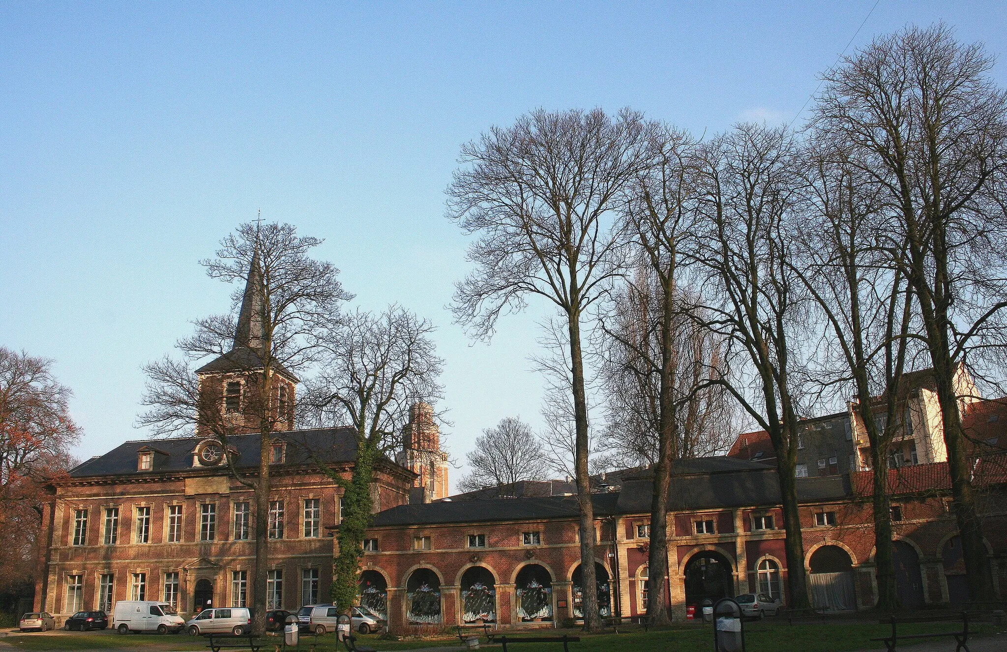 Photo showing: Forest (Belgium),  northern wing of the old Abbey (XII-XVIIIth century).