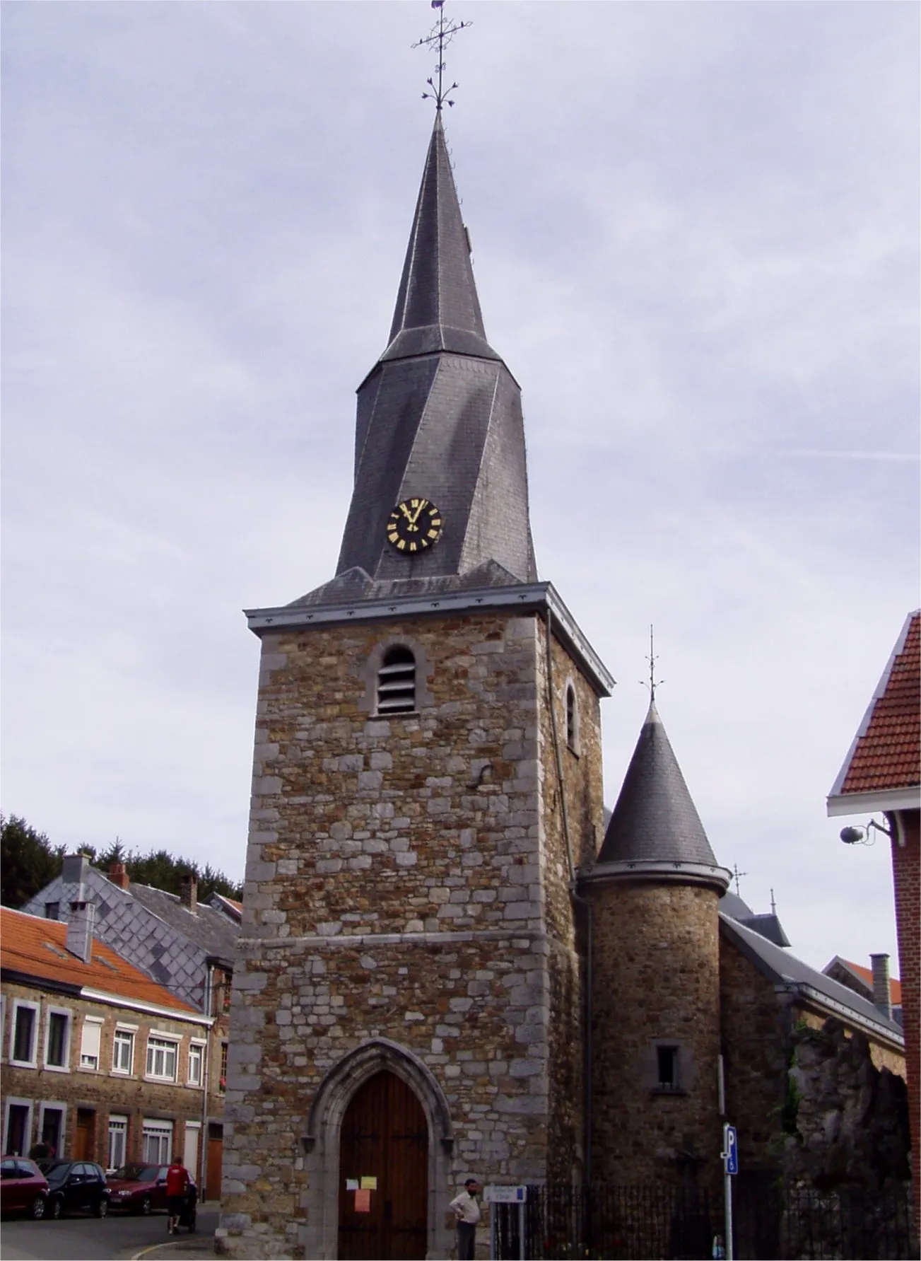 Photo showing: photographie de l'église de Polleur prise par Accrochoc le 1er octobre 2006