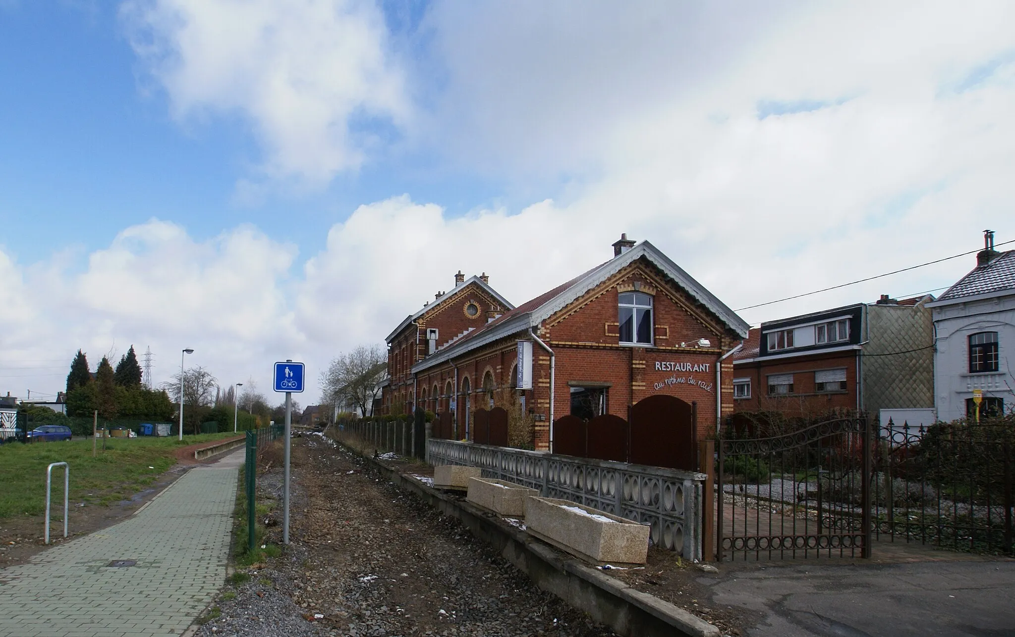 Photo showing: Liege (Rocourt), Belgium: Former railway station