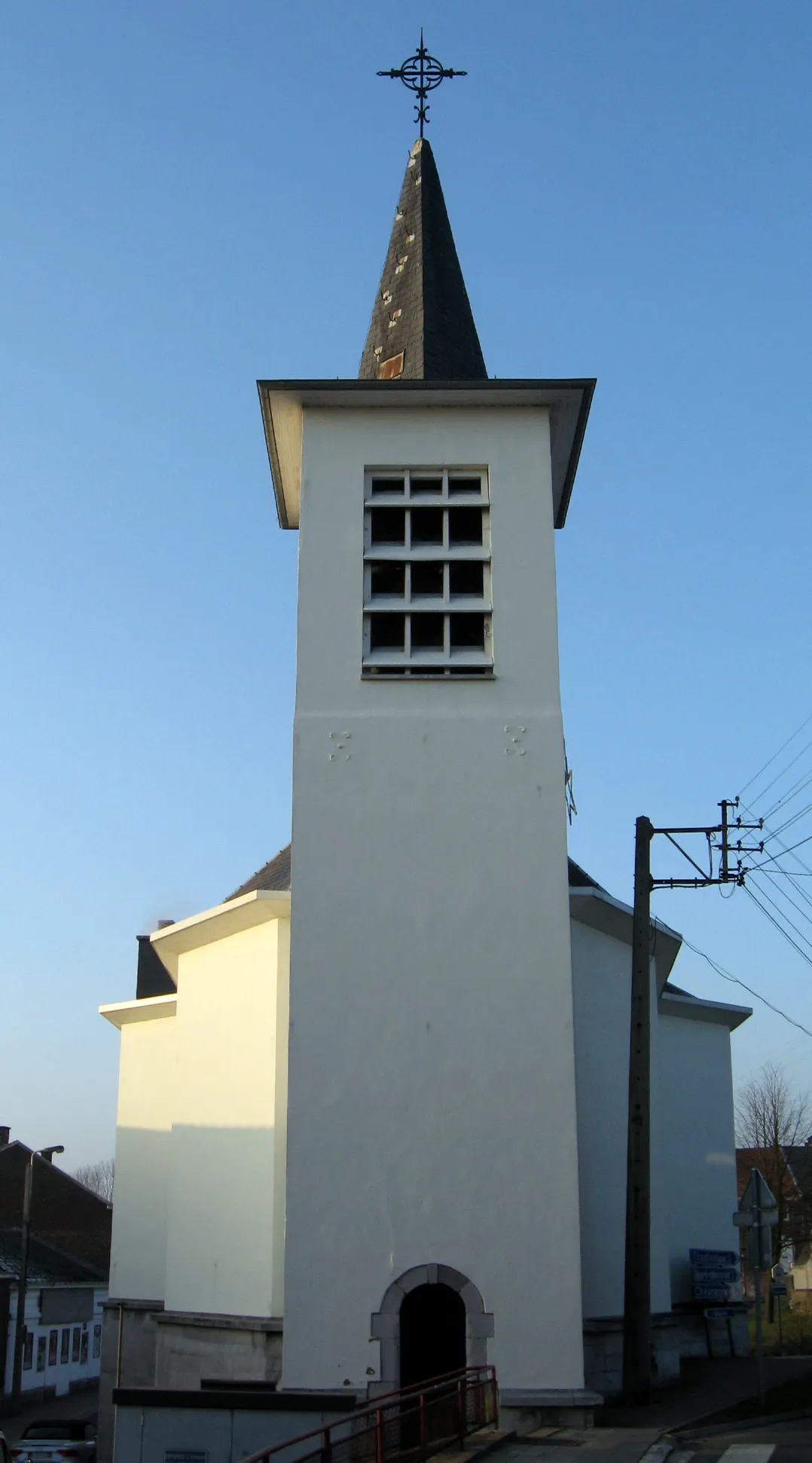 Photo showing: Church of the Blessed Virgin in Romsée, Fléron, Liège, Belgium