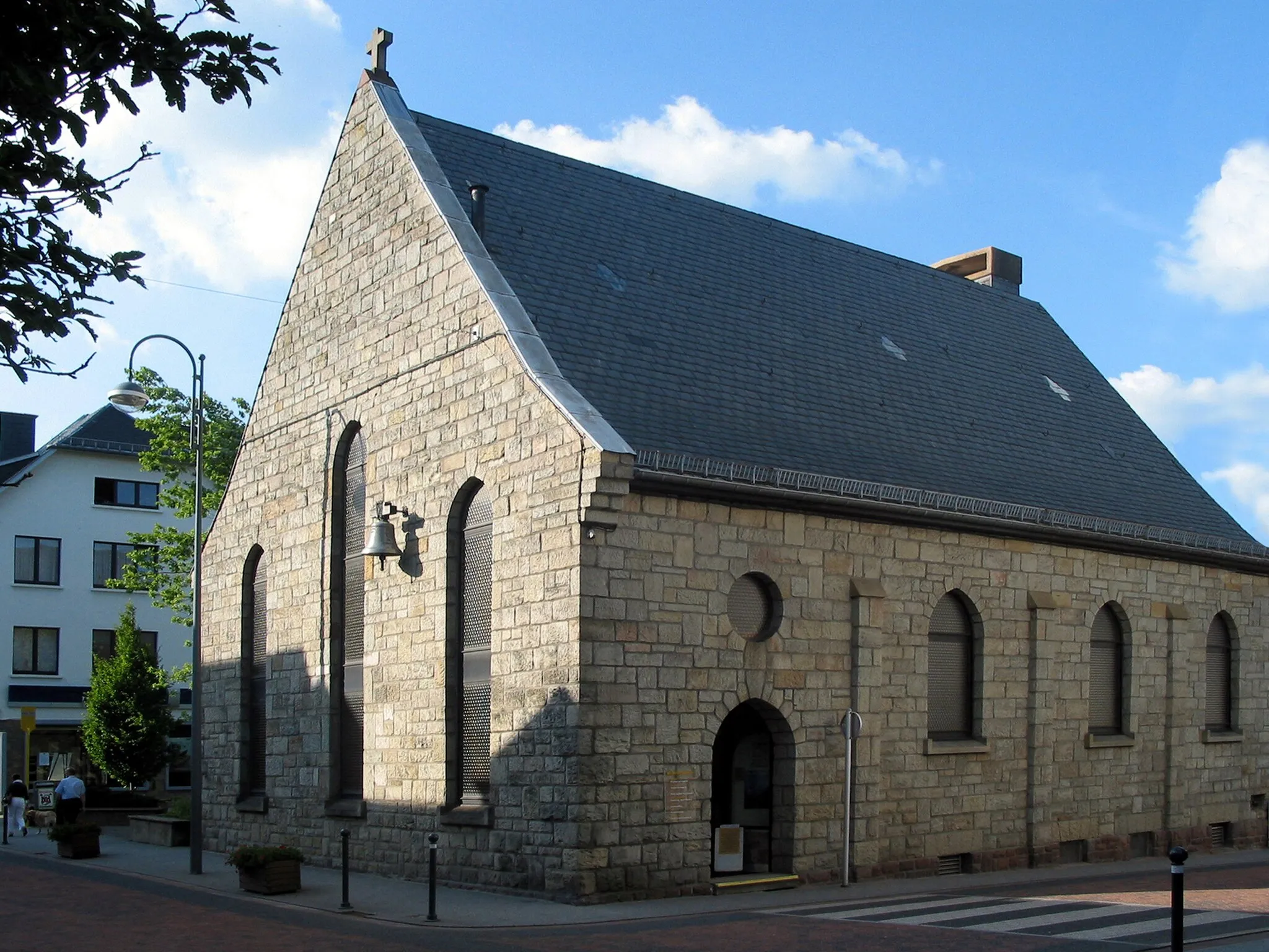 Photo showing: St. Vith (Belgium), the church of Saint Catherine.