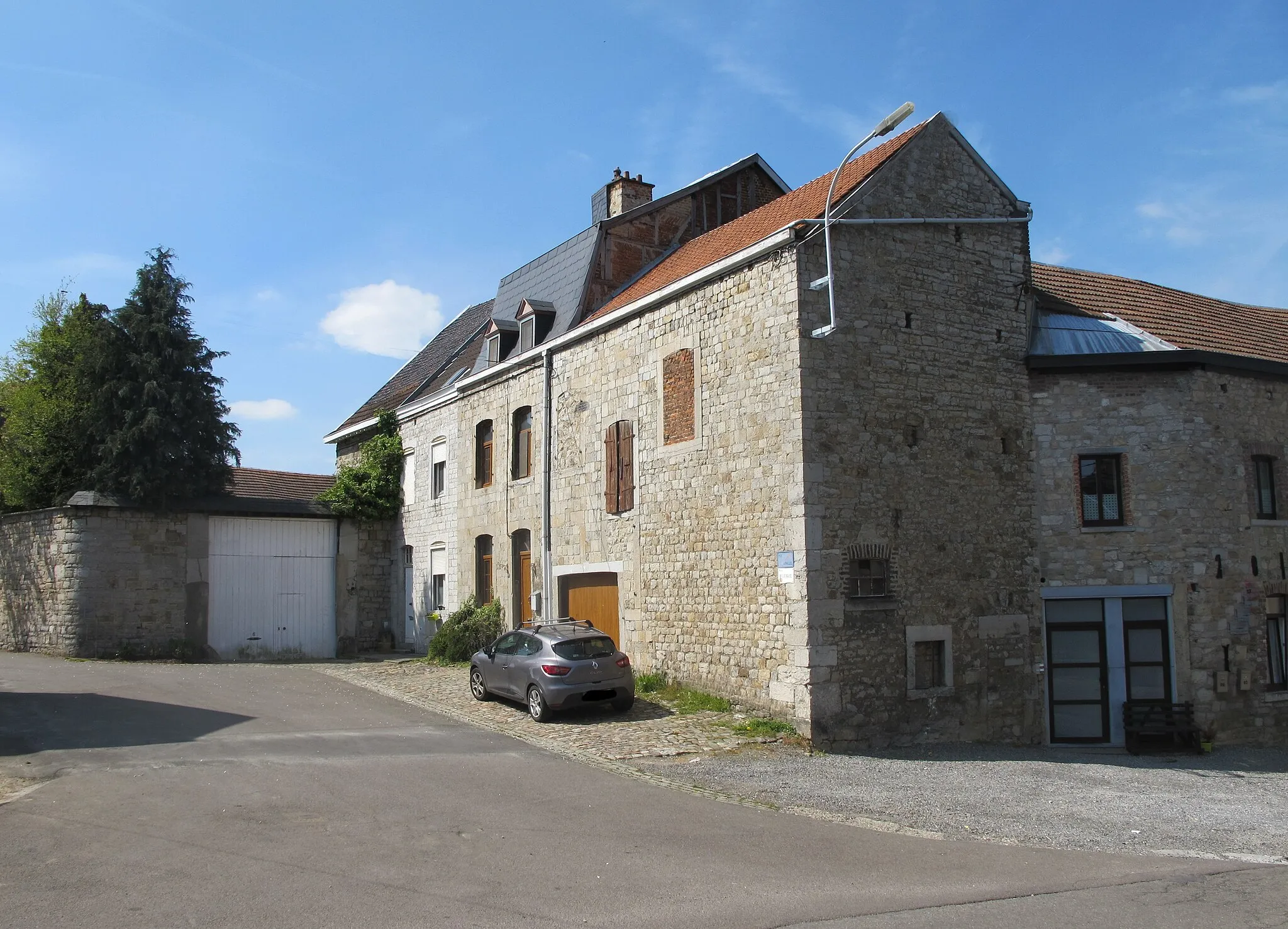 Photo showing: Bâtiments historiques au centre de Stembert/Verviers