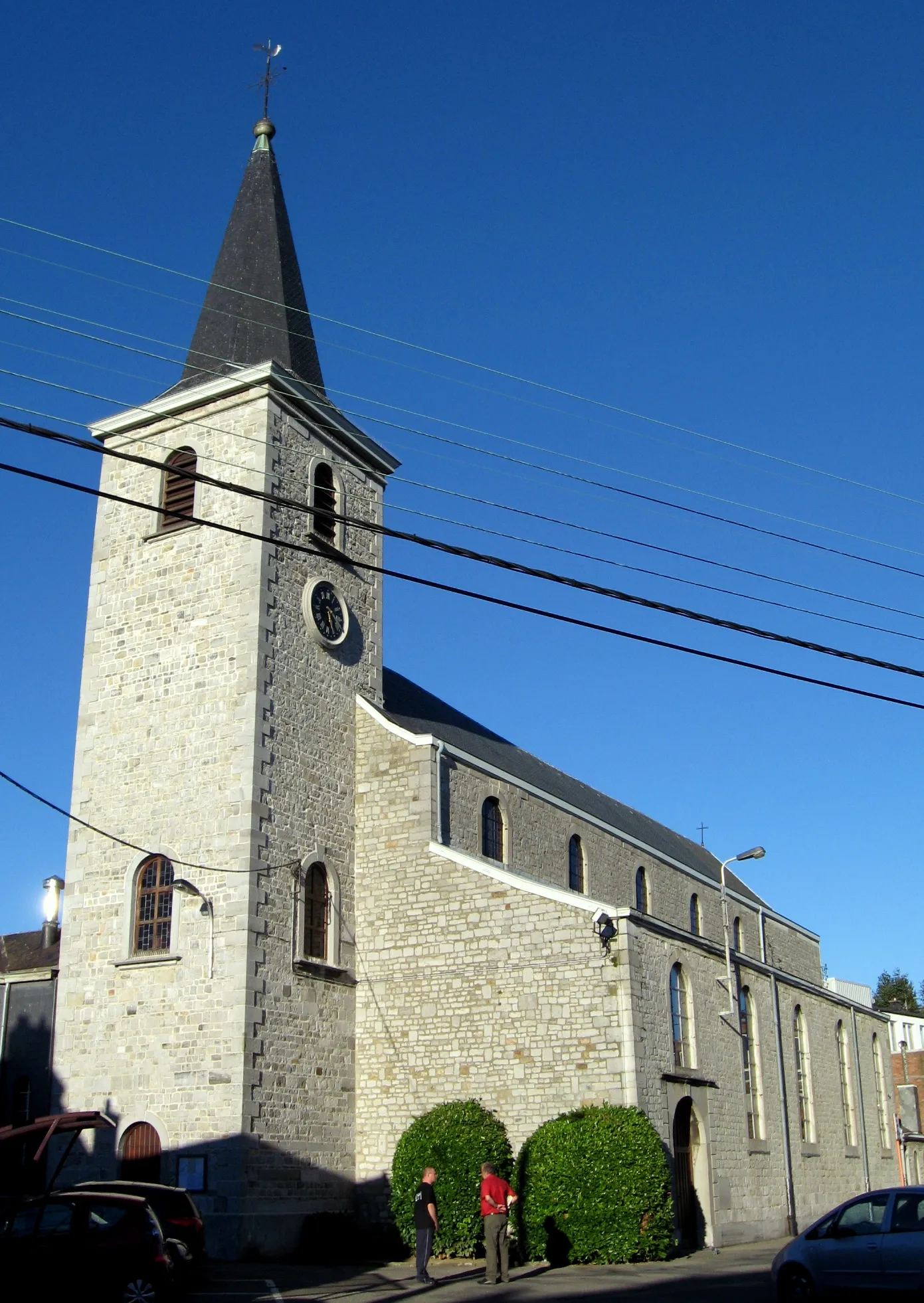 Photo showing: Church of Saint Nicholas in Stembert, Verviers, Liège, Belgium