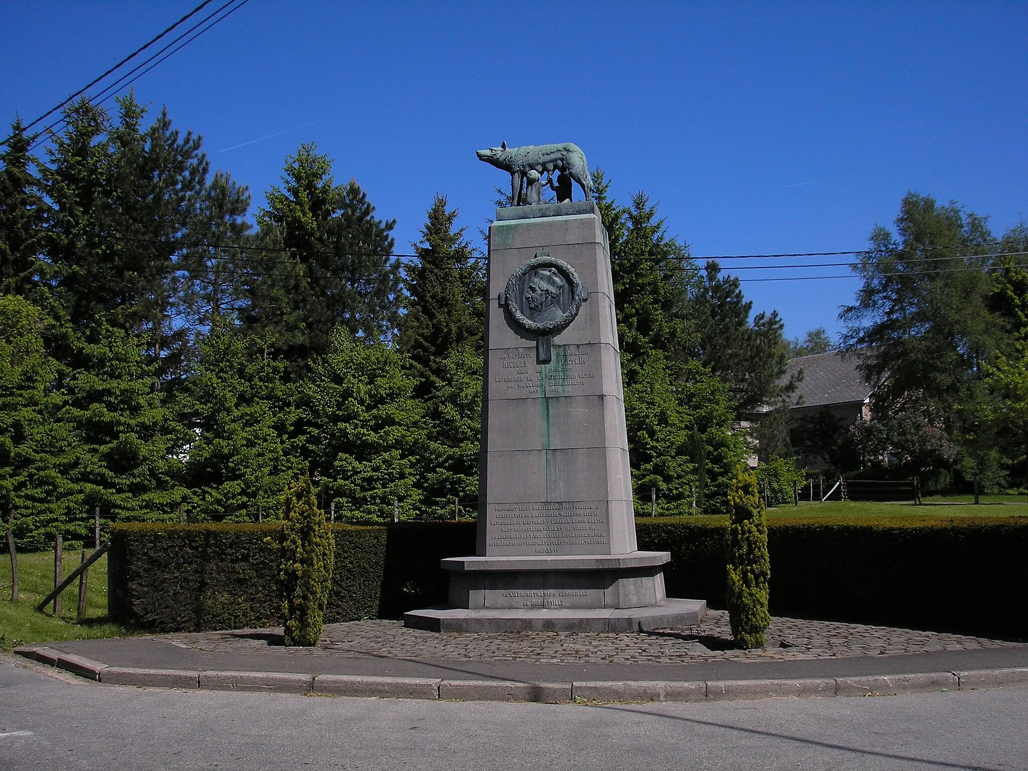 Photo showing: Pietkin-Denkmal, Sourbrodt, East Belgium