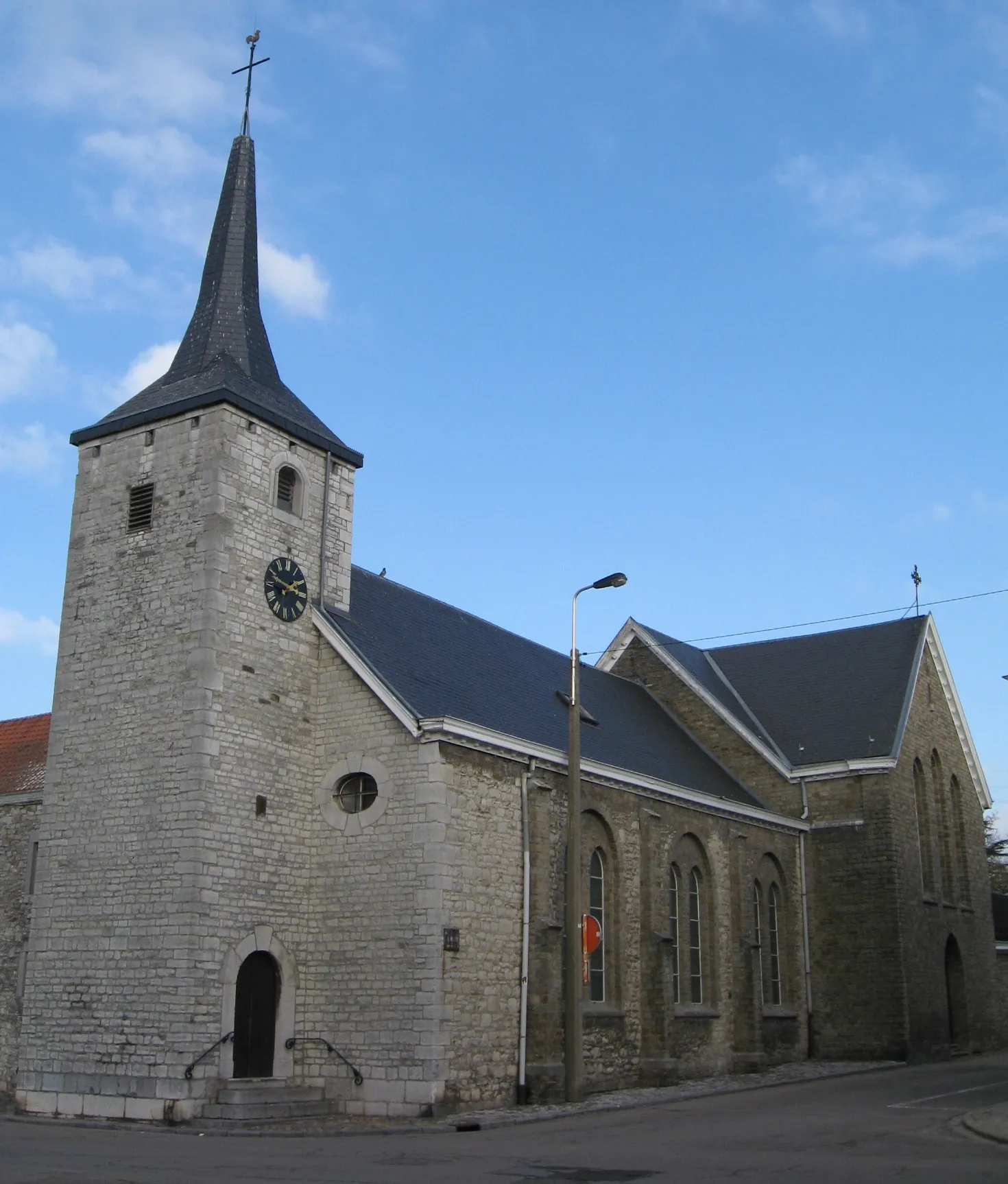 Photo showing: Church of Saint Hubert in Wegnez, Pepinster, Liège, Belgium