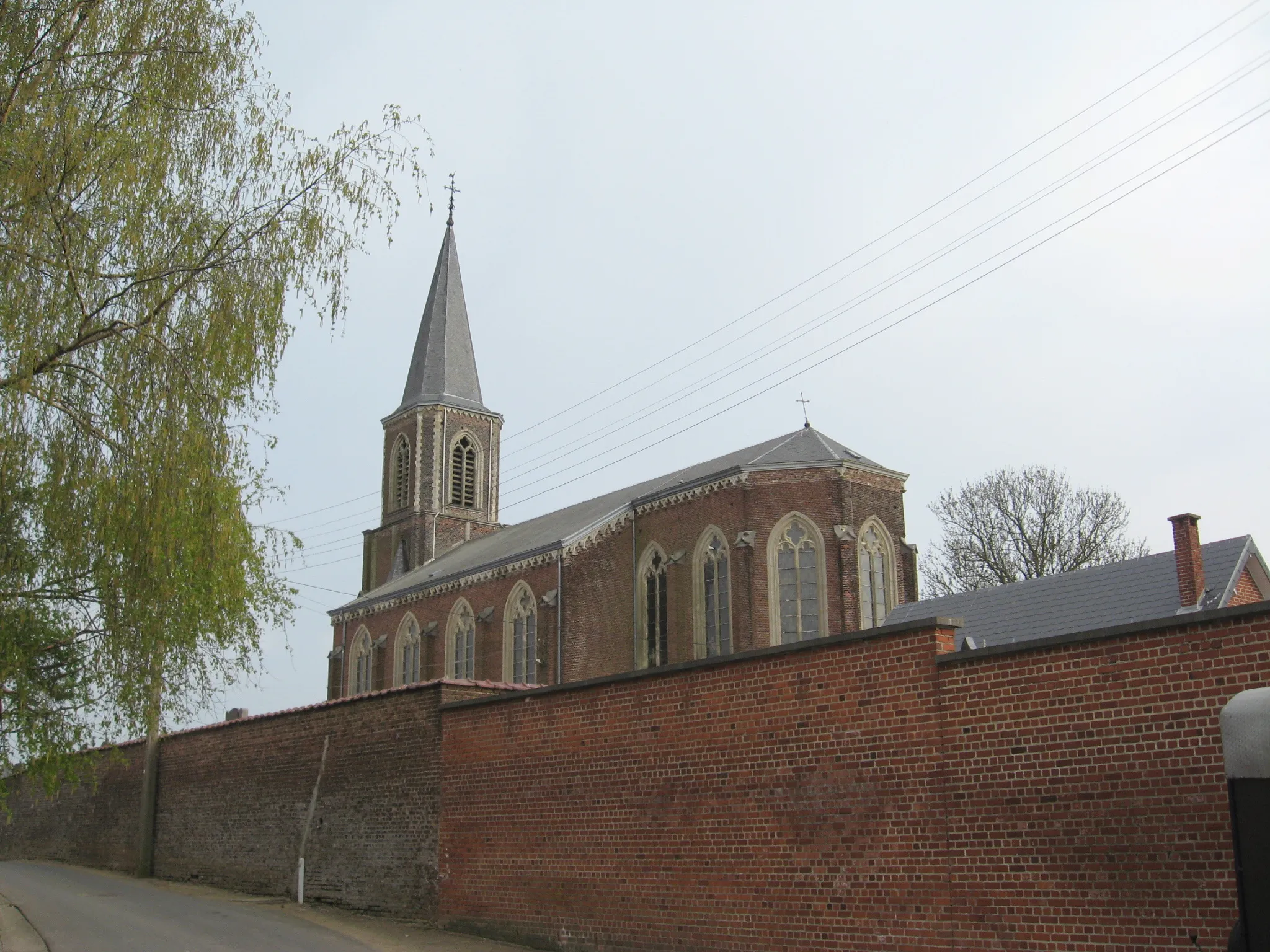 Photo showing: Church of Saint Maurice in Xhendremael, Ans, Liège, Belgium