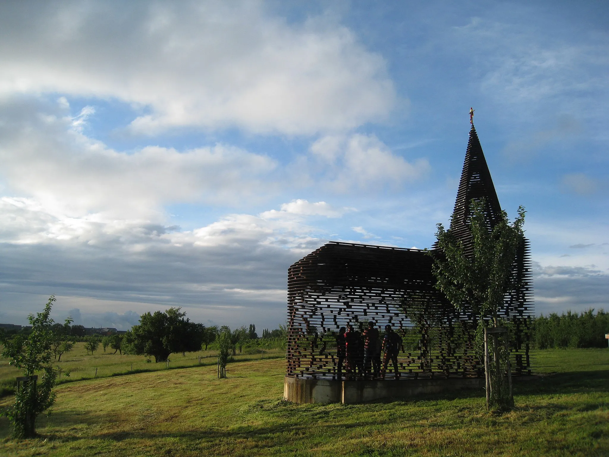 Photo showing: Doorkijkkerk te Borgloon (Belgisch-Limburg)