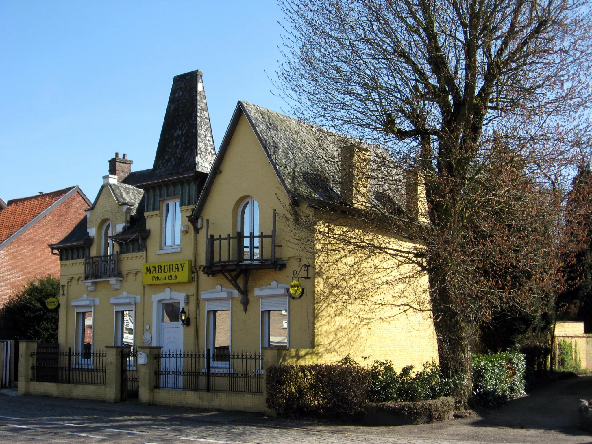 Photo showing: Alleenstaande eclectische burgerwoning, Helzoldstraat 11 in Helchteren