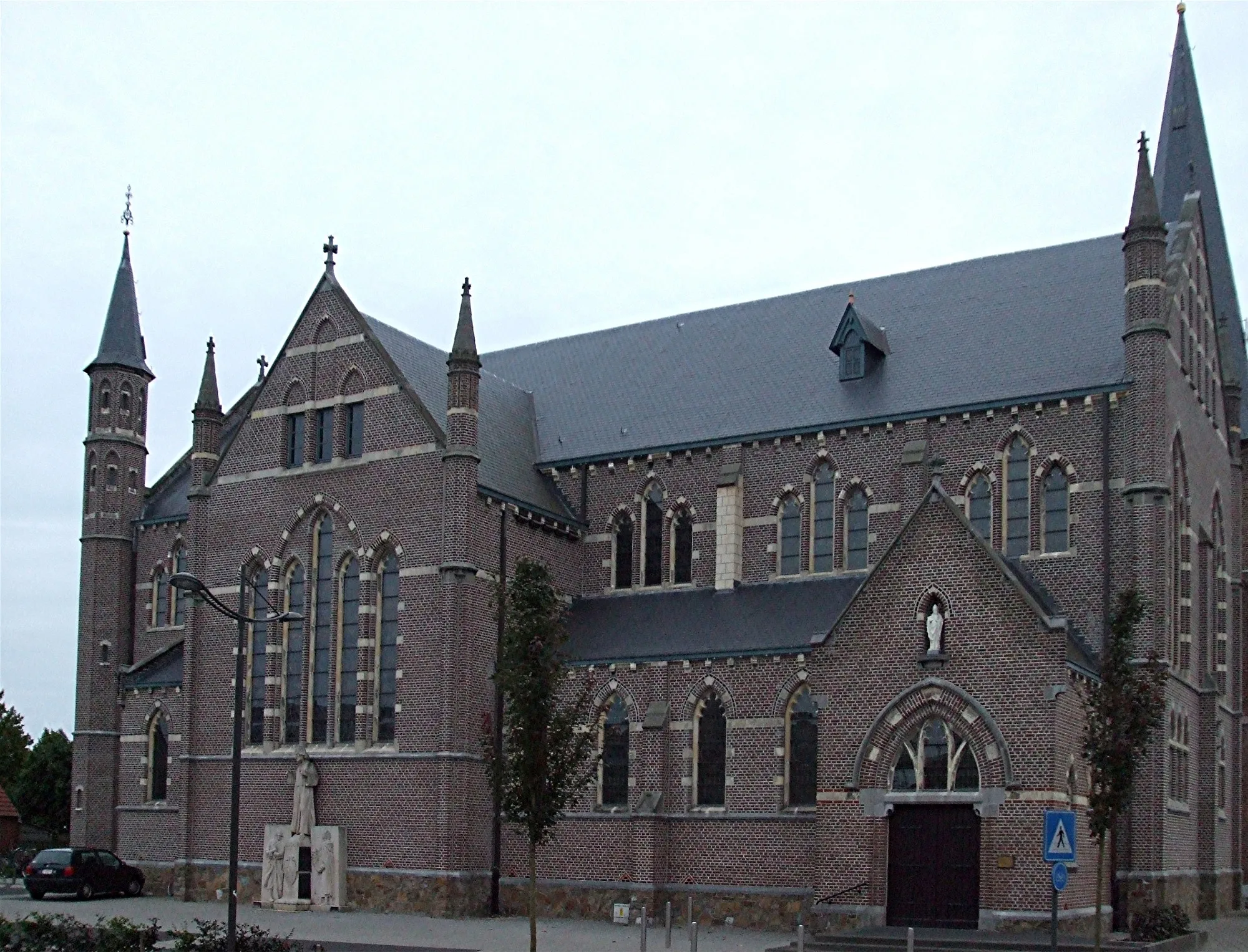 Photo showing: Church of the Saints Monulph and Gondulph in Kaulille, Bocholt, Limburg, Belgium