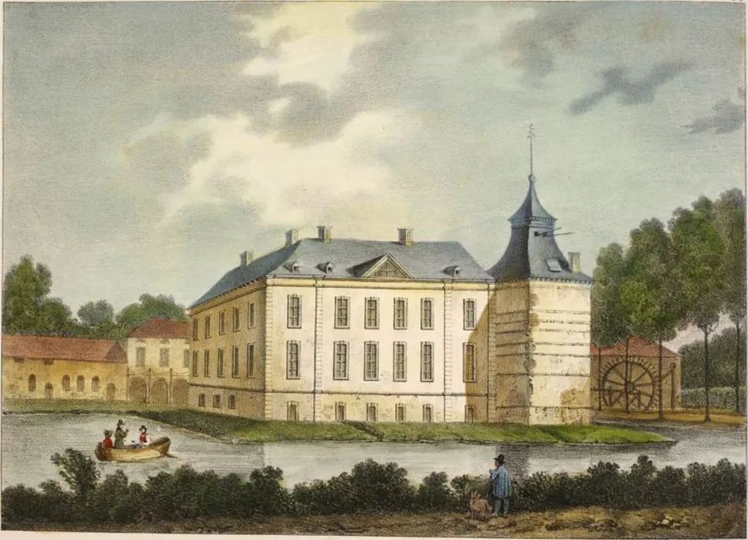 Photo showing: 26. Château Borghitter, à Kessenich (Limbourg).