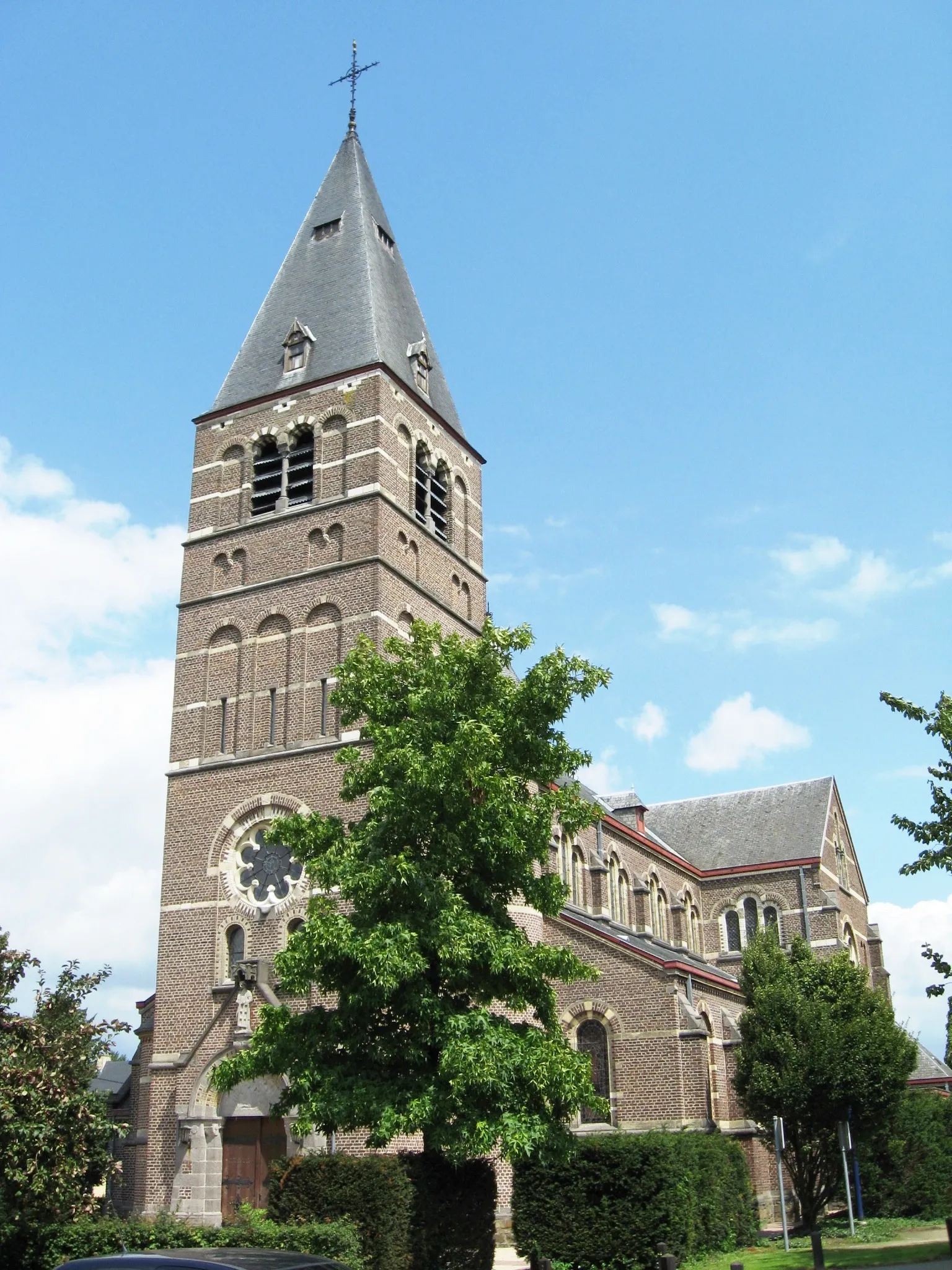 Photo showing: Church of Saint Lawrence in Kozen, Nieuwerkerken, Limburg, Belgium