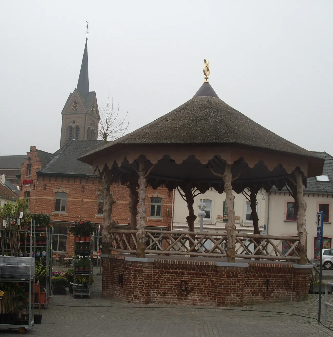Photo showing: Kiosk uit 1887 - Gemeenteplein - Lummen - Belgisch Limburg