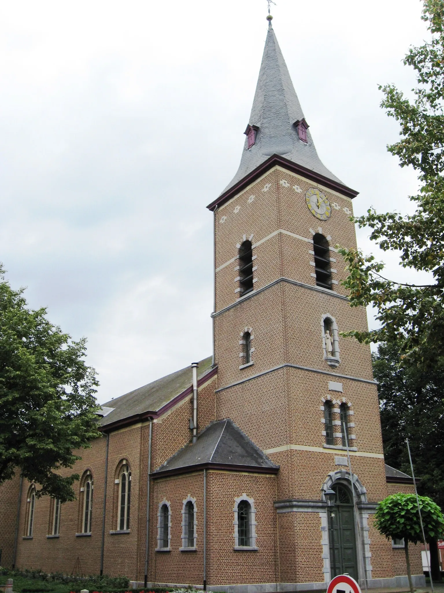 Photo showing: Church of Saint Trudo in Linkhout, Lummen, Limburg, Belgium