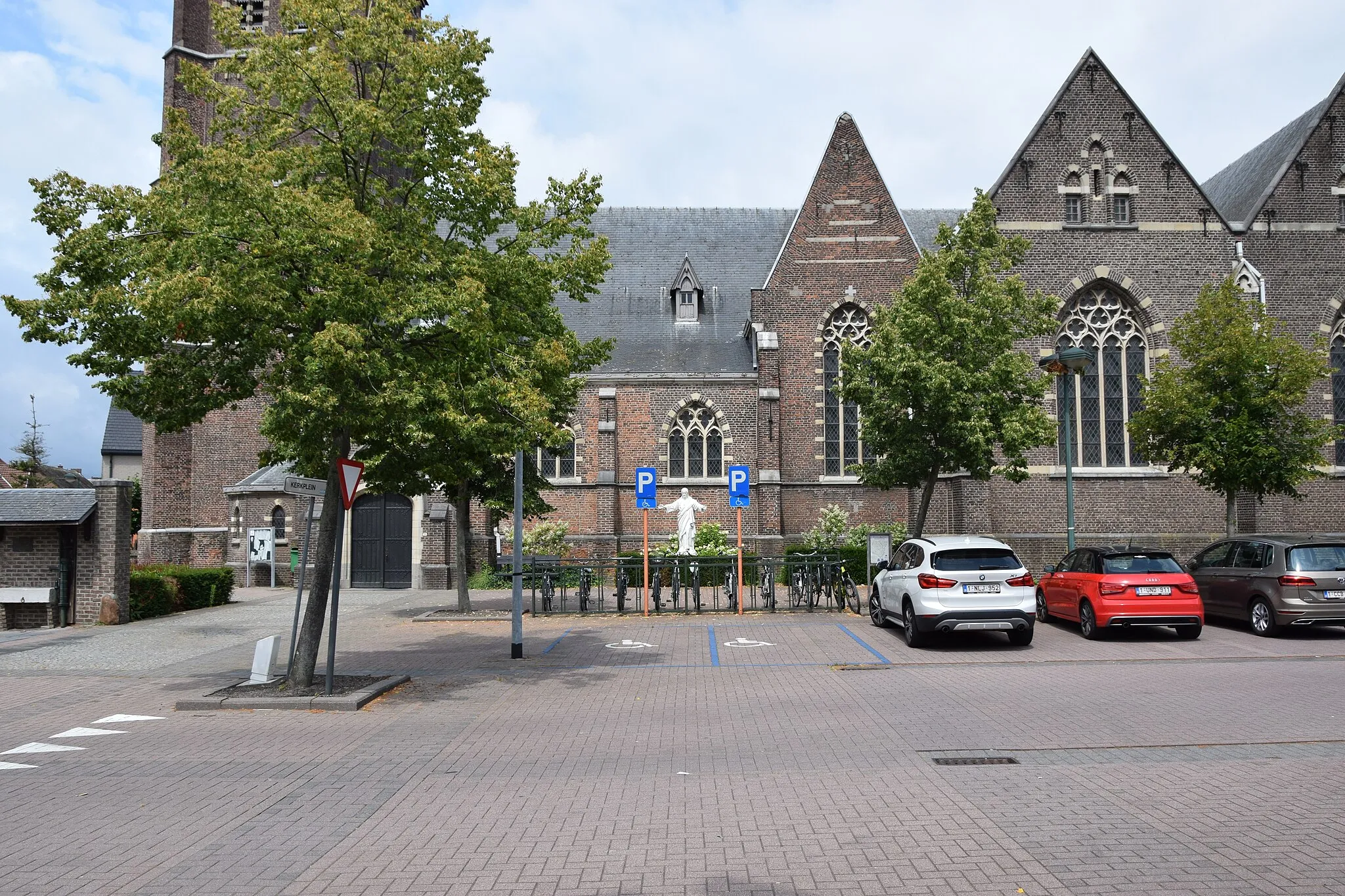 Photo showing: Vue de Meeuwen, dans le commune d'Oudsbergen (Limbourg belge).