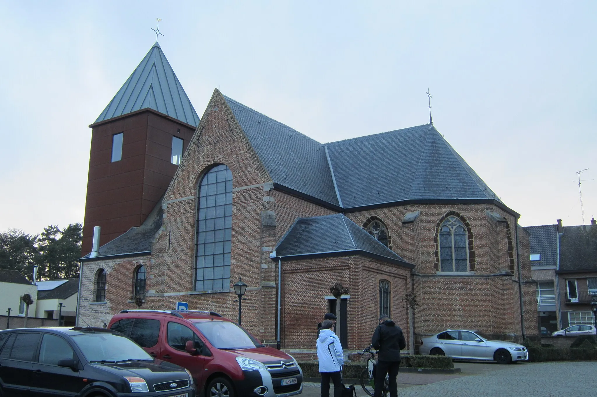 Photo showing: Sint-Willibrorduskerk te Meldert, Limburg, Vlaanderen