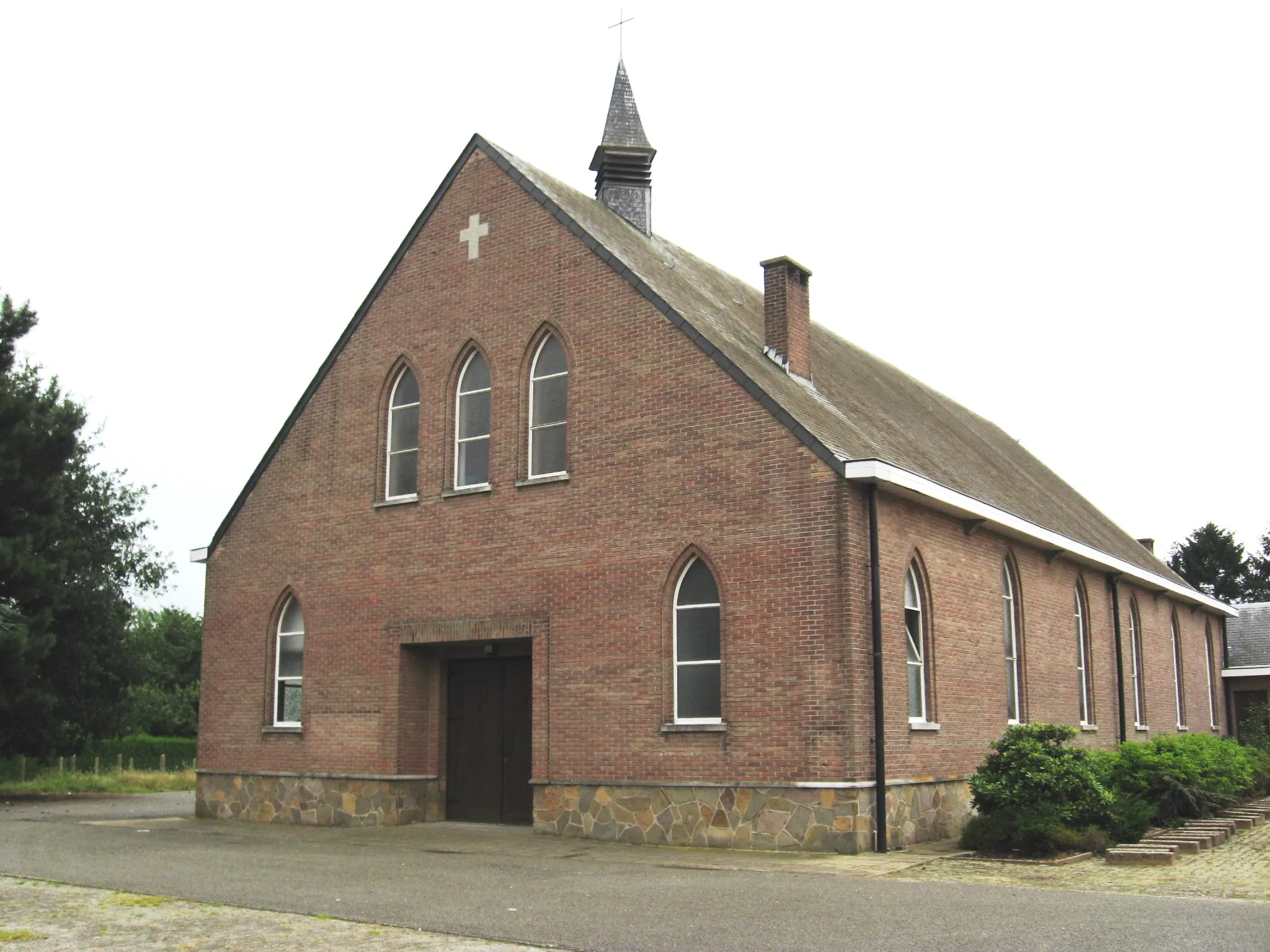 Photo showing: Church of Saint Mary in Paal (Brelaar-Heide), Beringen, Limburg, Belgium