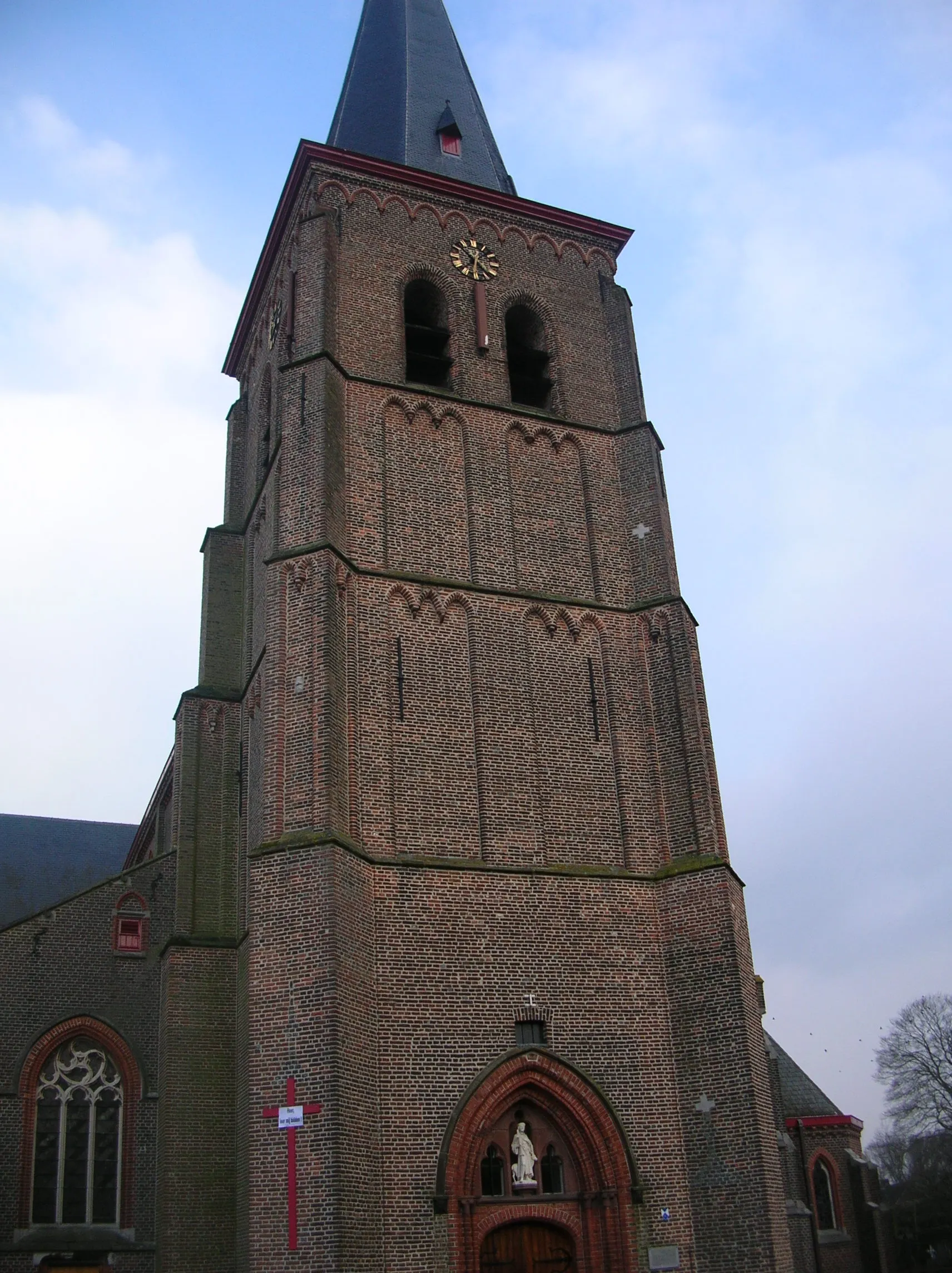 Photo showing: De kerk van Sint-Huibrechts-Lille.
