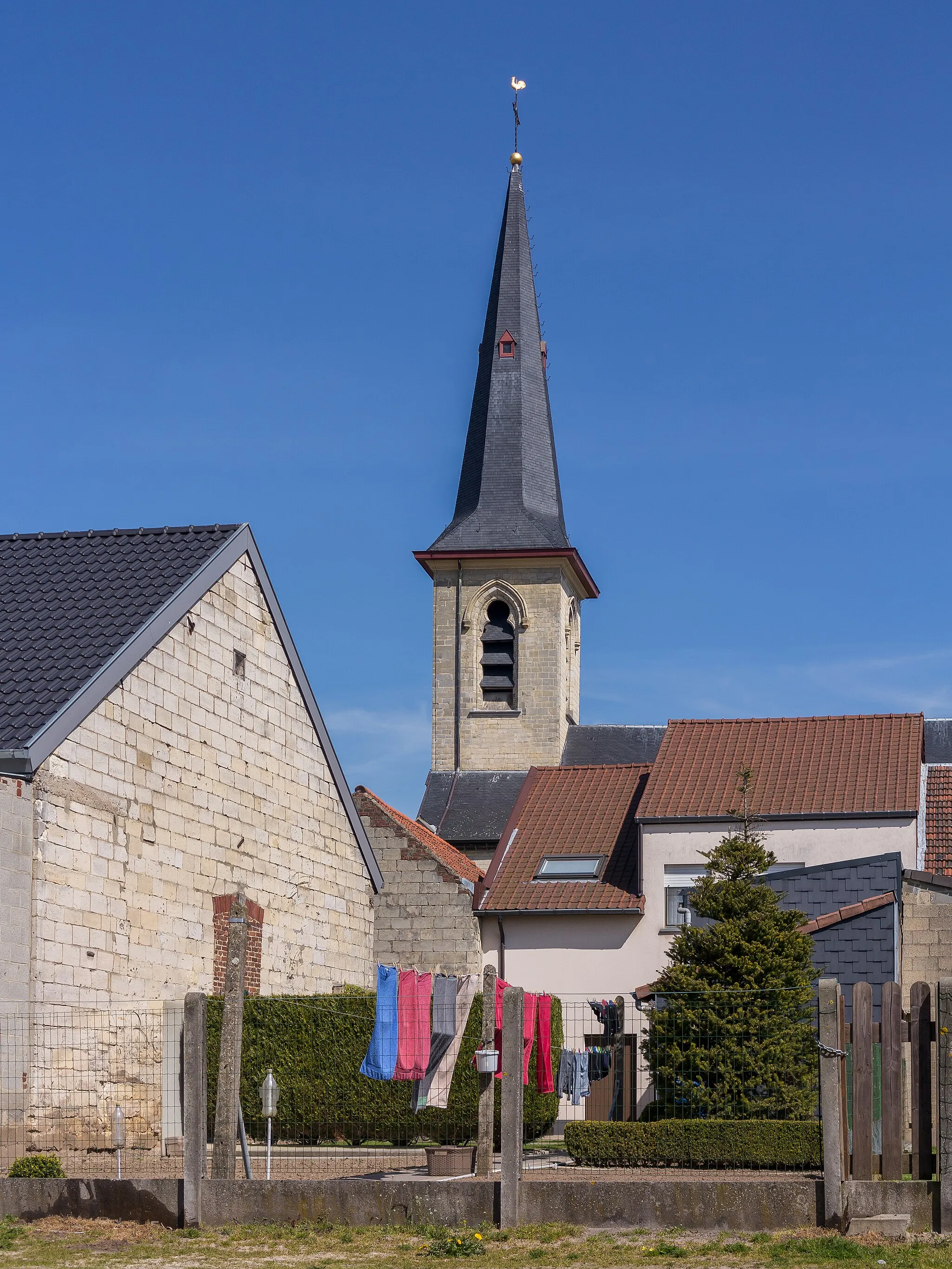 Photo showing: Zussen, church: de Sint Genovevakerk
