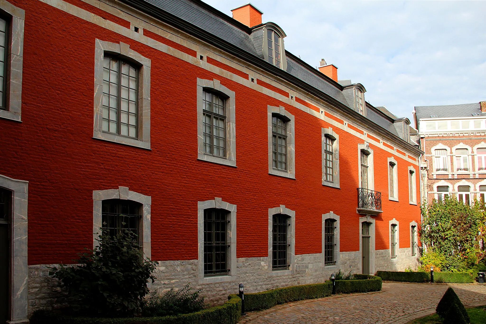 Photo showing: Marche-en-Famenne (Belgium), rue Jadot, No. 17 - The house called "Maison Jadot" (XVIIe siècle).