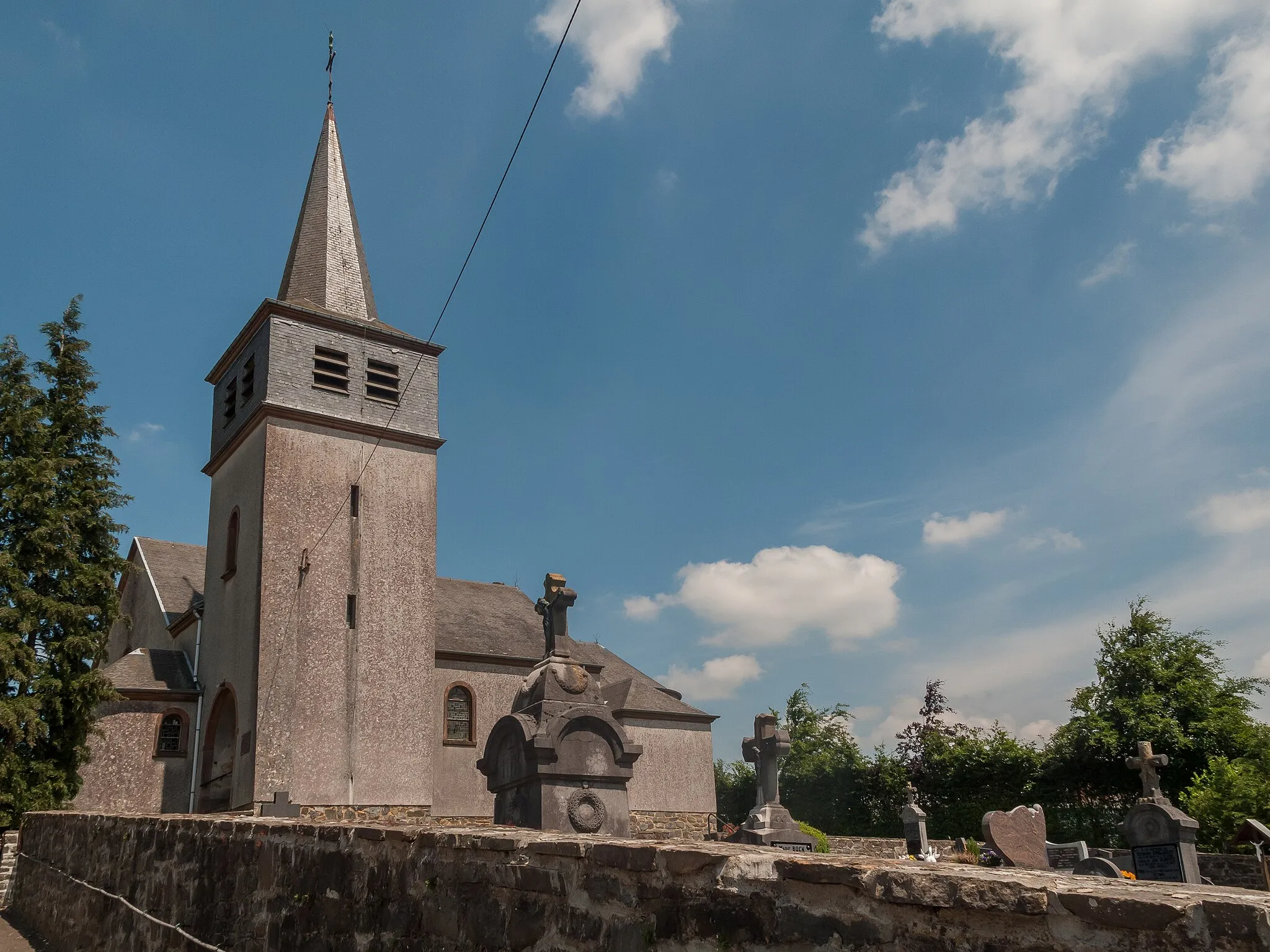 Photo showing: Benonchamps, church: église Saint-Isidore