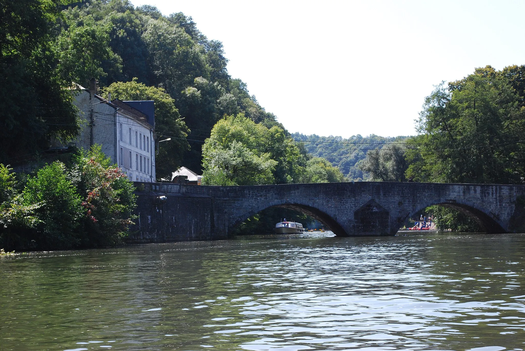 Photo showing: Dinant : pont d'Anseremme.
