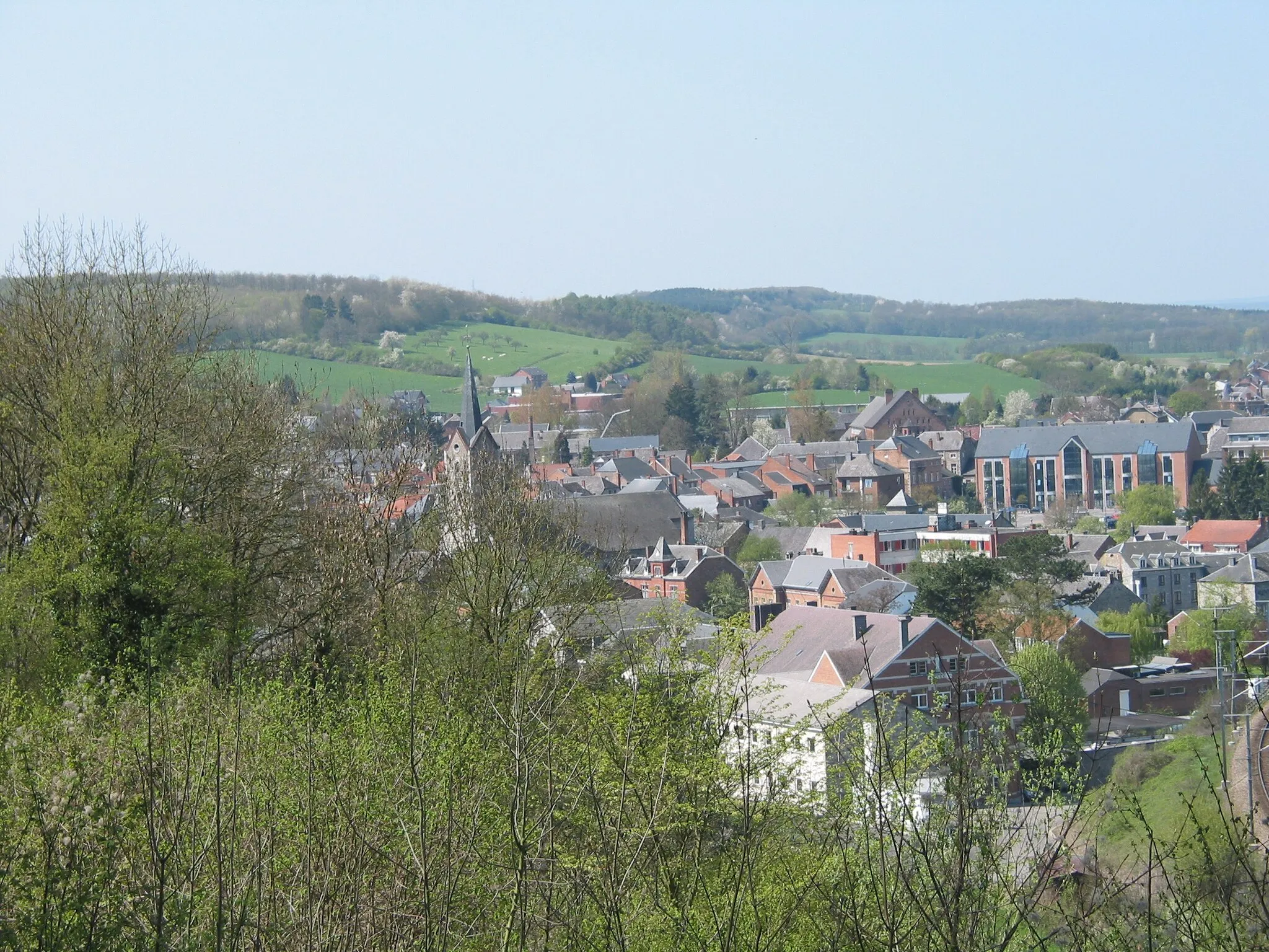 Photo showing: Beauraing (Belgium), view of the town.