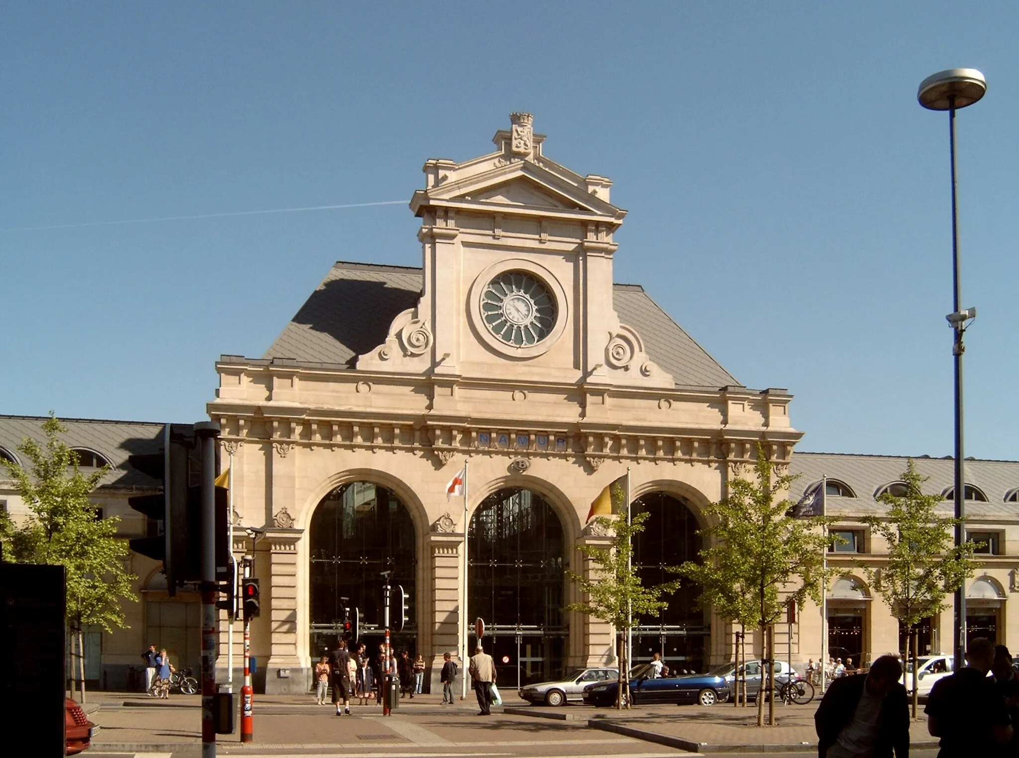 Photo showing: Namur, train station