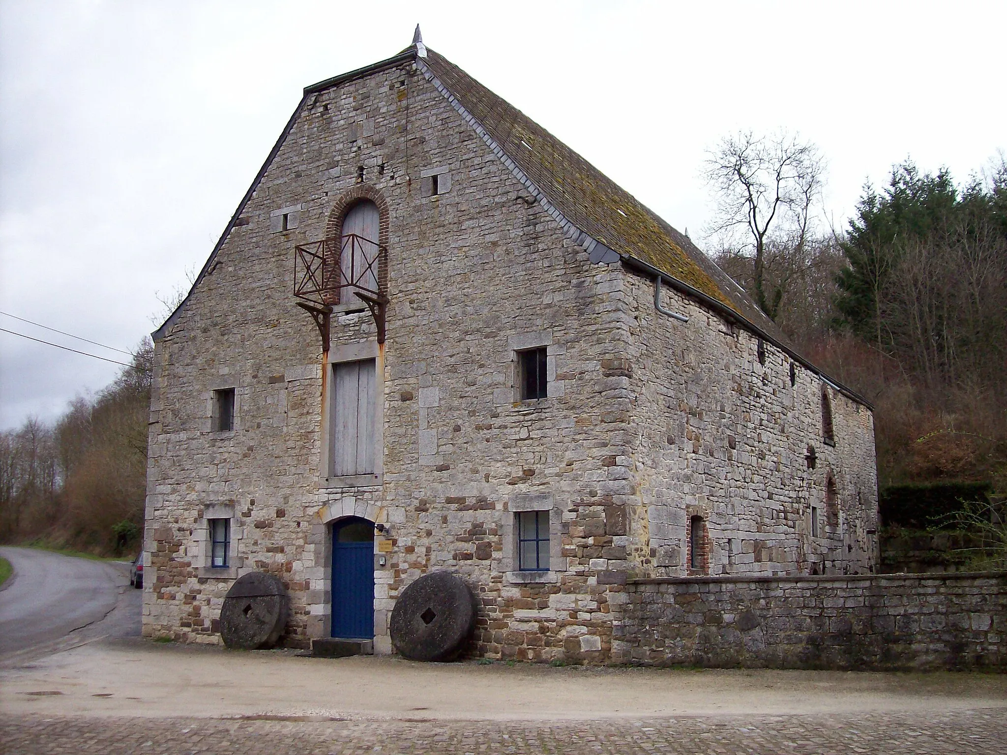 Photo showing: Moulin de l'ancienne abbaye de Grandpré (Gesves, Belgique)