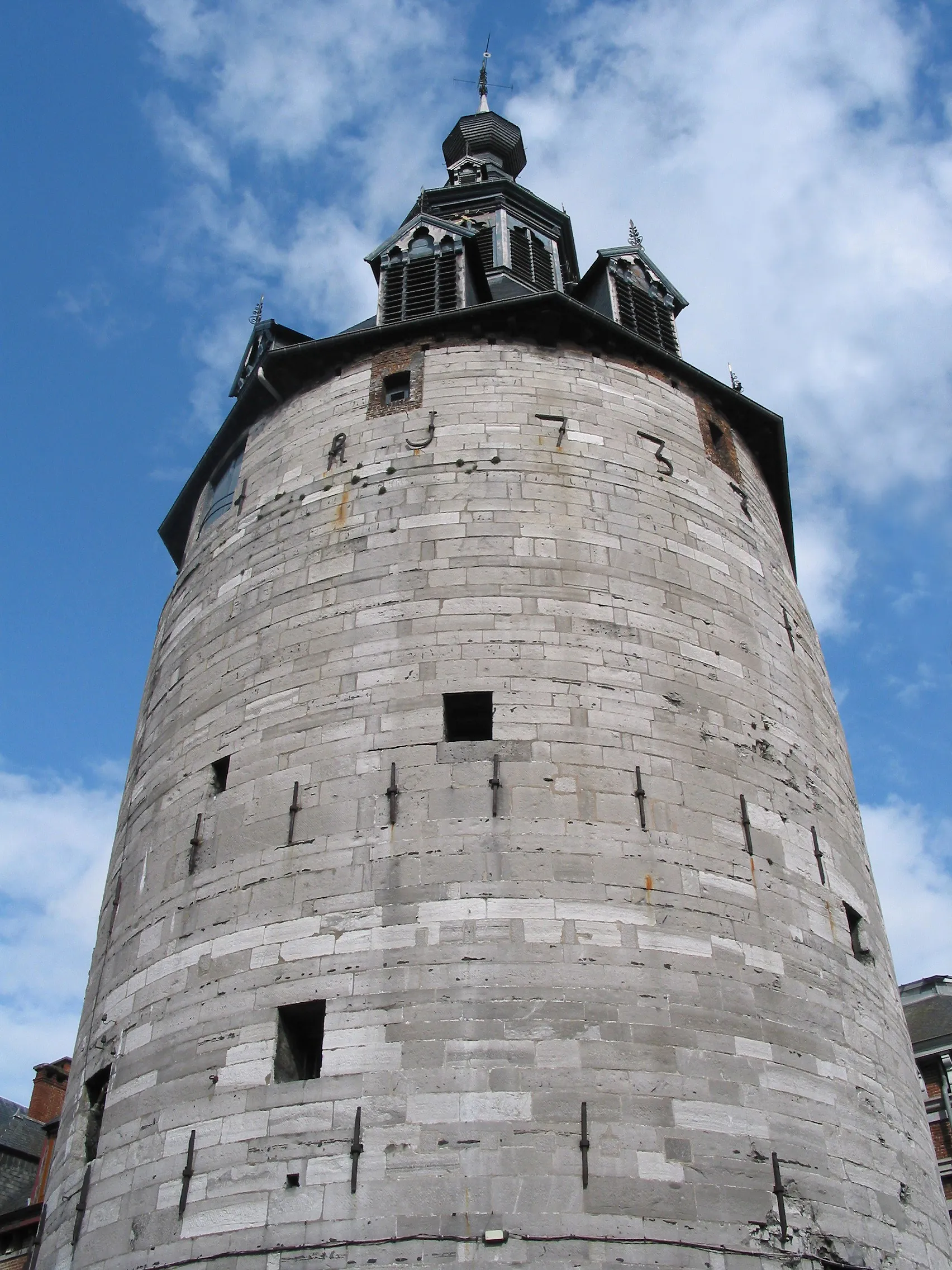 Photo showing: Namur (Belgium), the old belfry (XIVth century).