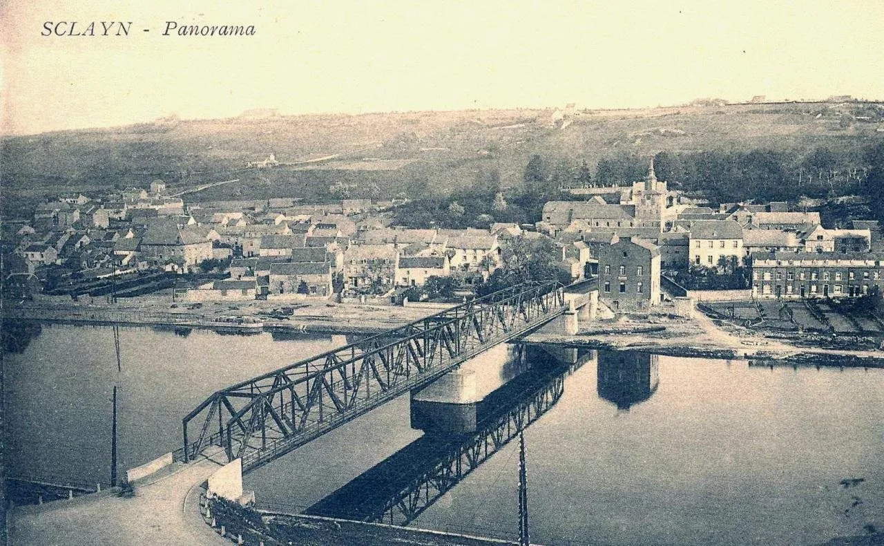 Photo showing: Le pont reconstruit par les allemand en 1915 et détruit en 1940.