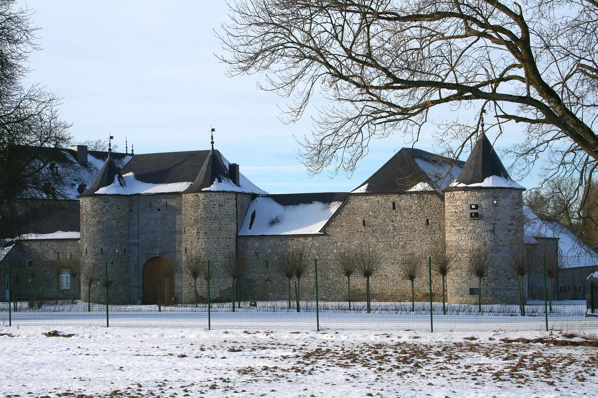 Photo showing: Tarcienne (Belgium), the castle (XVIIth centuty).