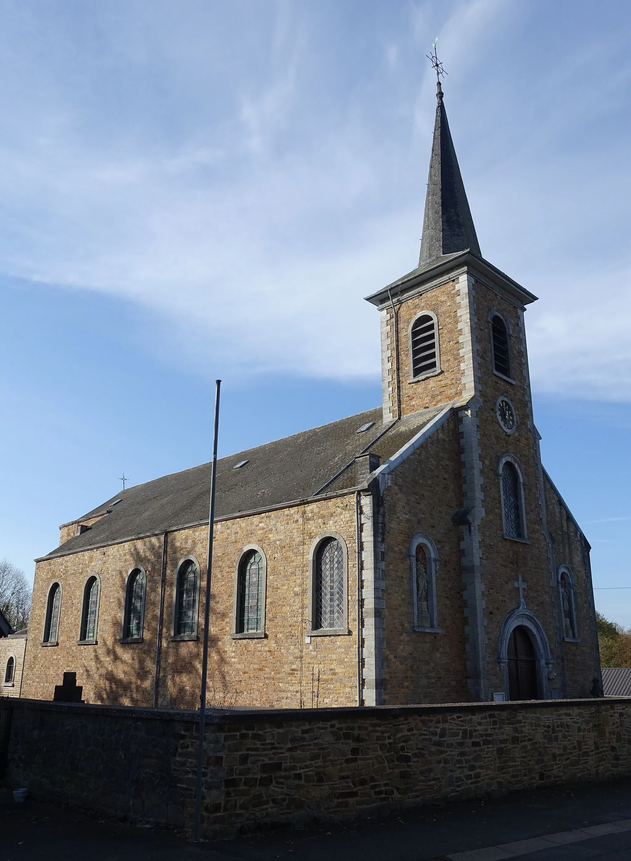 Photo showing: Petrus en Paulus kerk van Ville-en-Waret (Andenne)