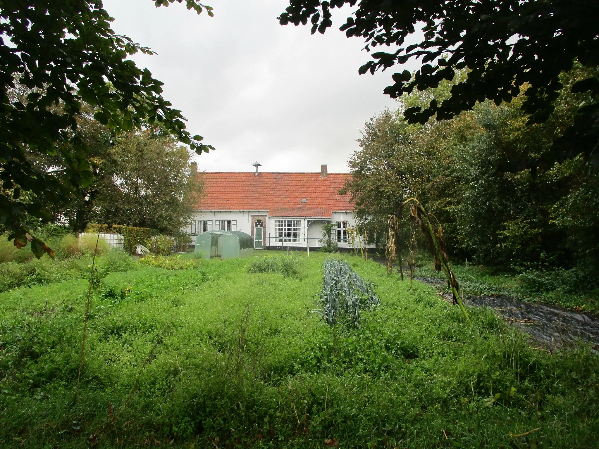 Photo showing: Hoeve en stoommelkerij Mijn Goest - Nieuwe Boekhoutestraat - Bassevelde - Assenede - Oost-Vlaanderen - België.