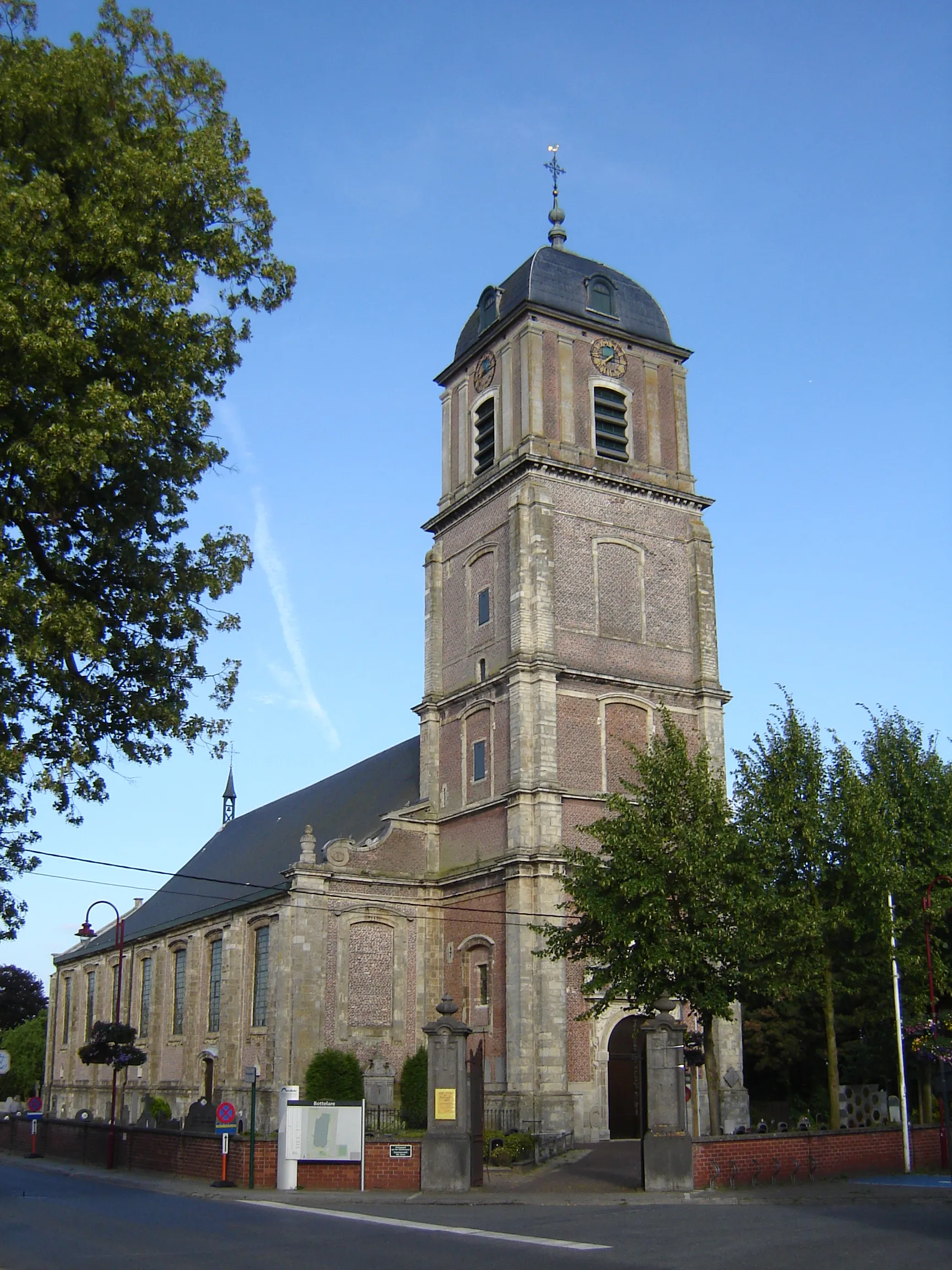 Photo showing: Church of Saint Anne in Bottelare, Merelbeke, East Flanders, Belgium.