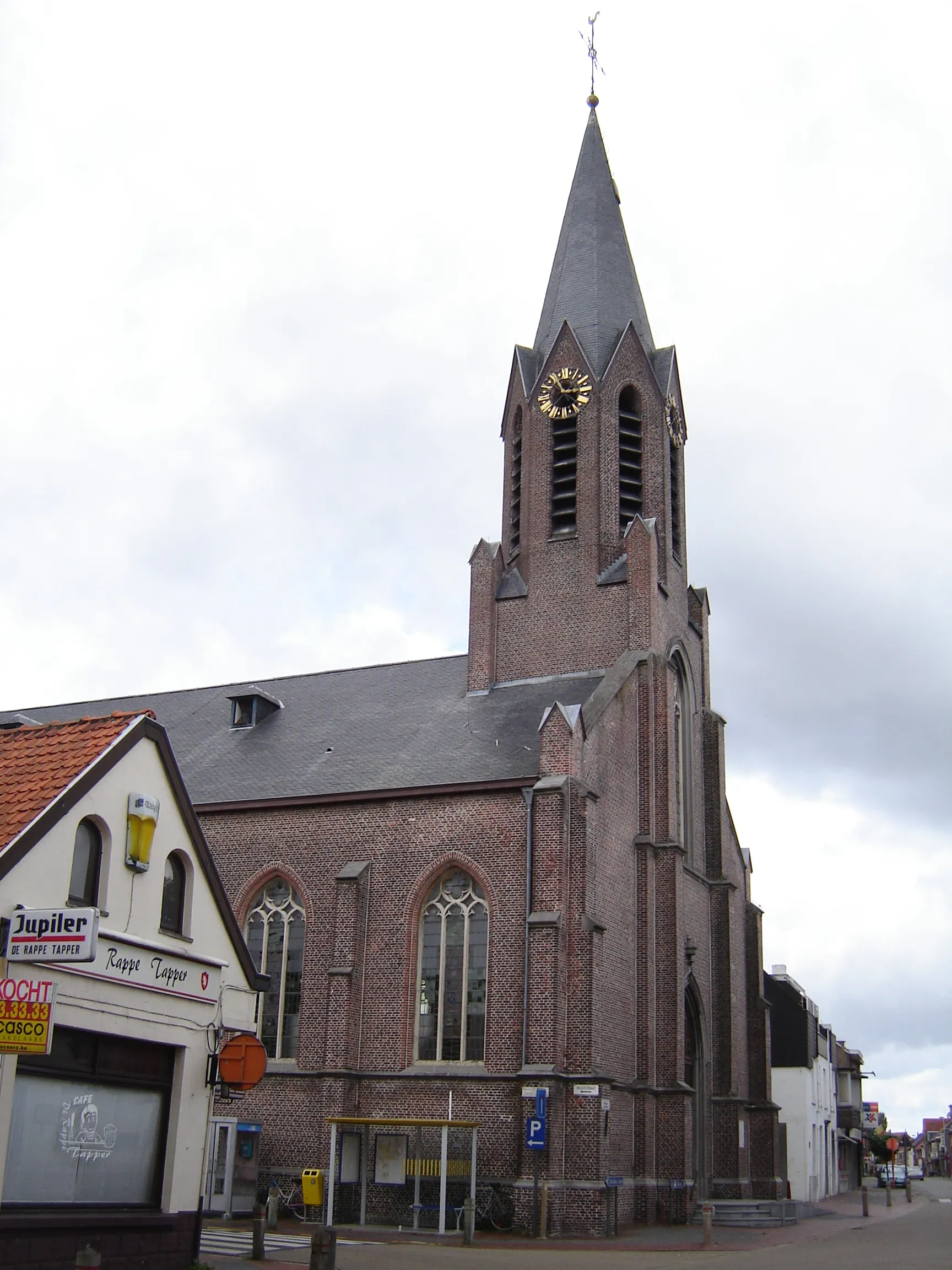 Photo showing: Church of the Assumption of Mary in De Klinge. De Klinge, Sint-Gillis-Waas, East Flanders, Belgium