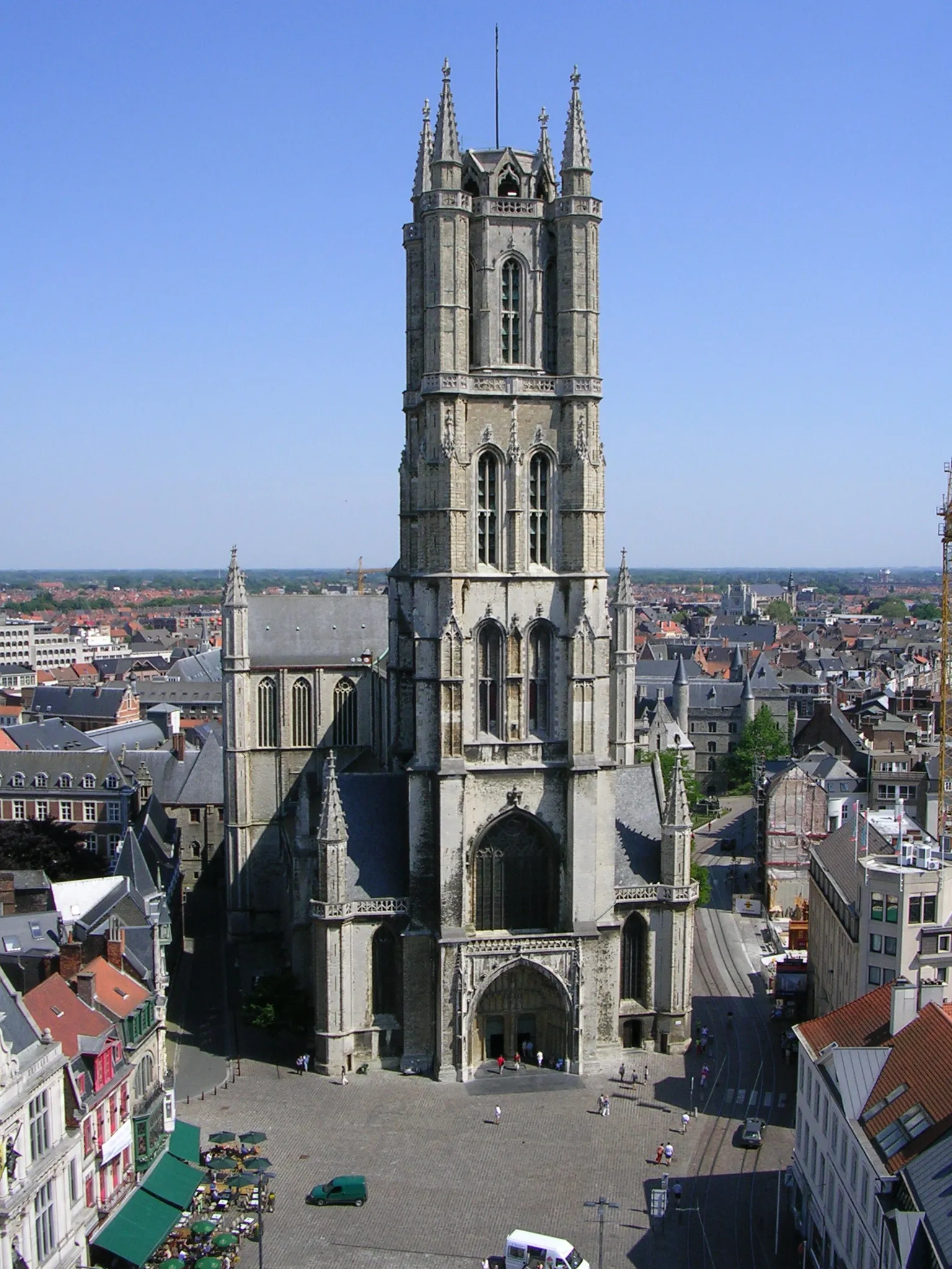 Photo showing: Die Sint Baafskathedraal in Gent, Belgien.