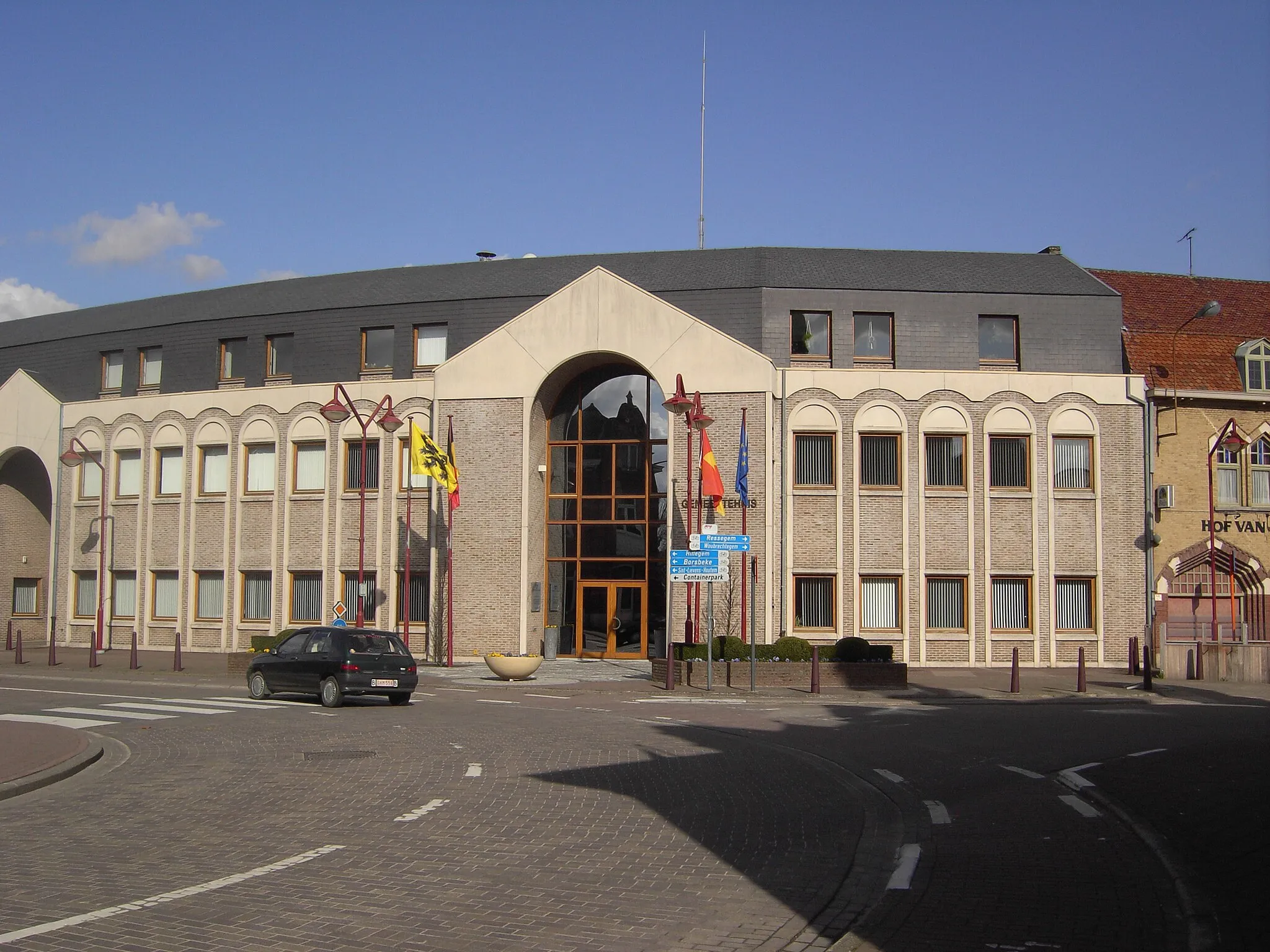 Photo showing: Herzele - Town hall