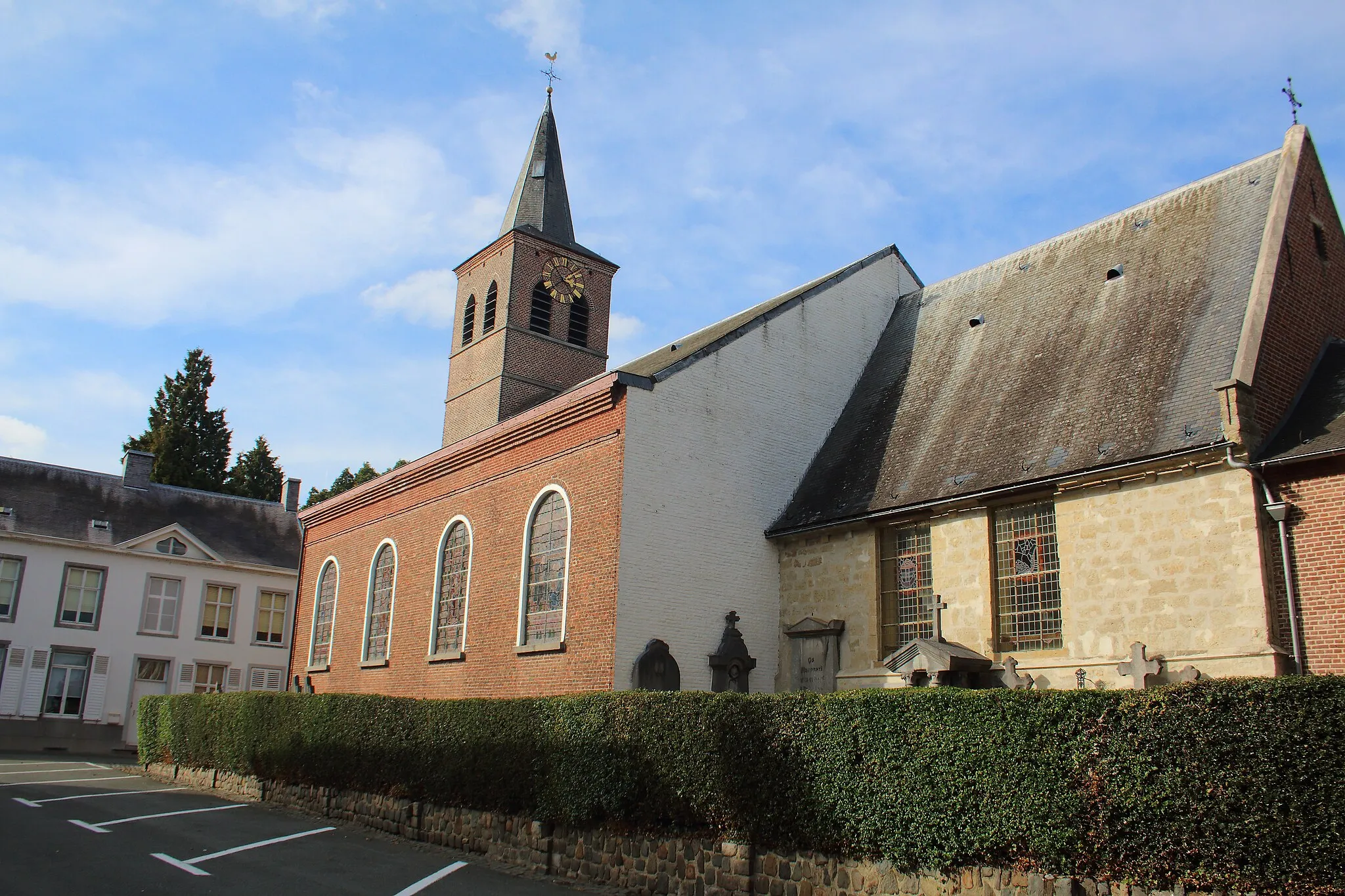 Photo showing: Sint-Amanduskerk, Leeuwergem, Zottegem, Vlaanderen, België